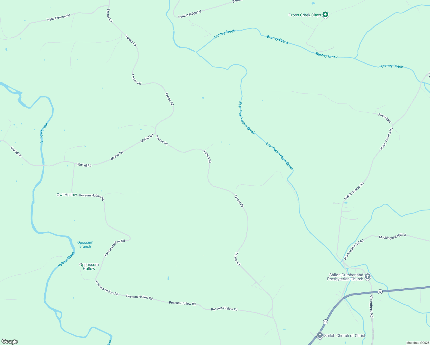 map of restaurants, bars, coffee shops, grocery stores, and more near 4455 Tarsus Road in Palmyra