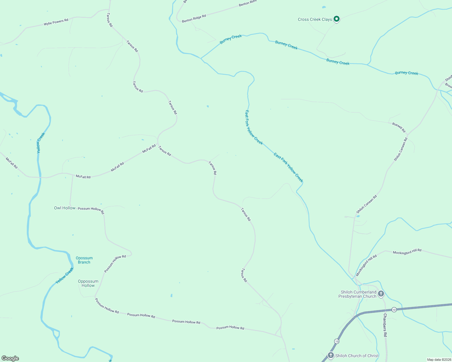 map of restaurants, bars, coffee shops, grocery stores, and more near 4455 Tarsus Road in Palmyra