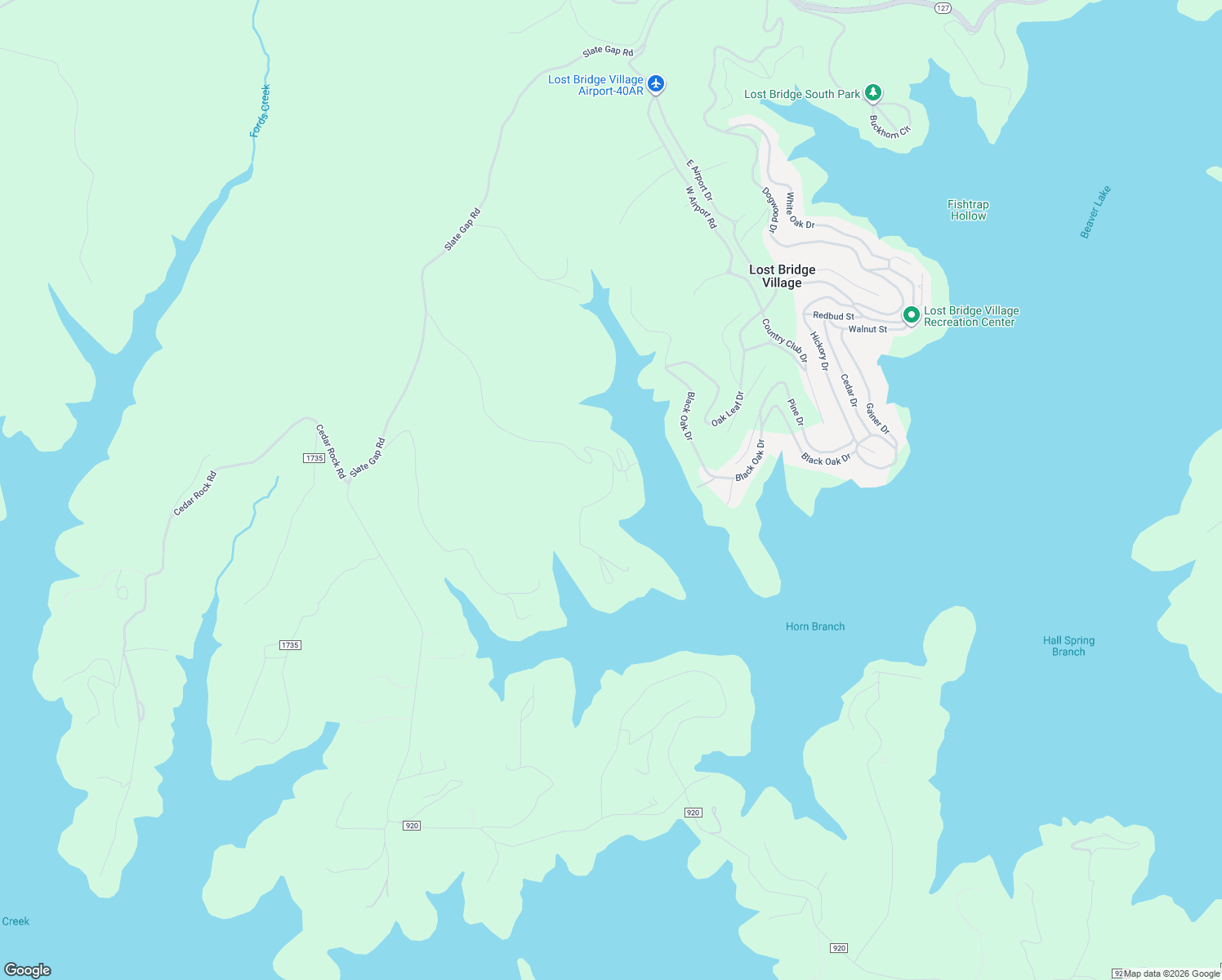 map of restaurants, bars, coffee shops, grocery stores, and more near 11204-11248 Latham's Landing Road in Garfield