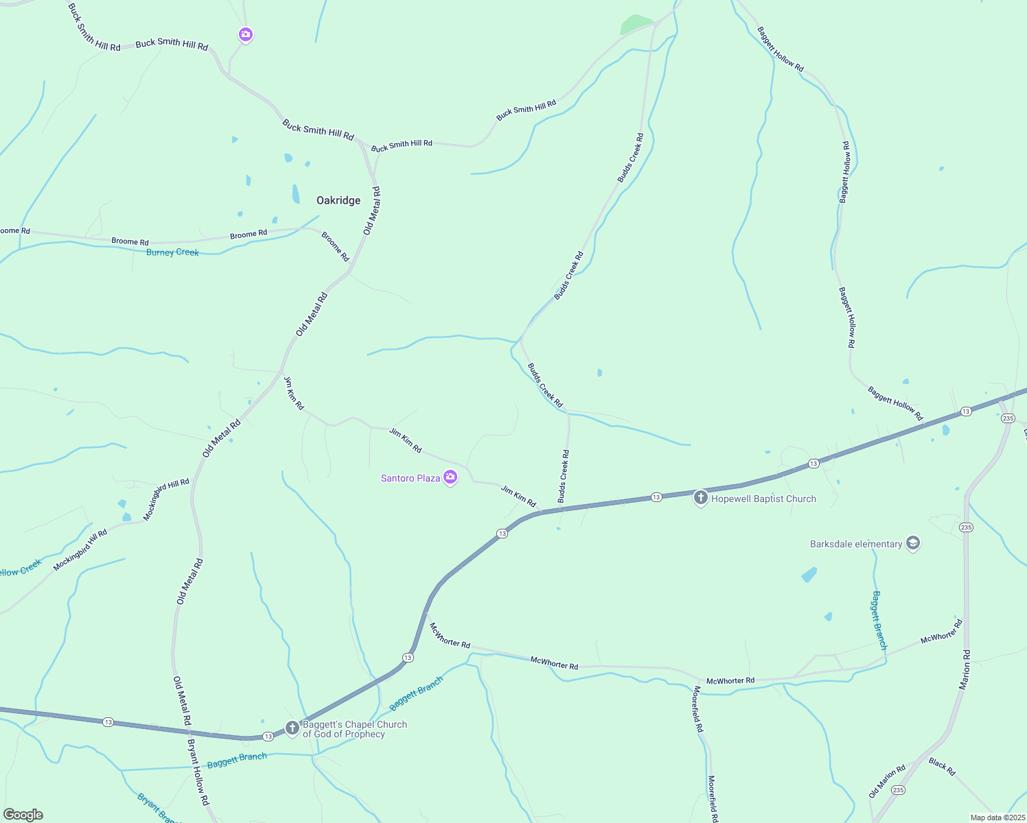 map of restaurants, bars, coffee shops, grocery stores, and more near 1763 Jim Kim Rd in Cunningham