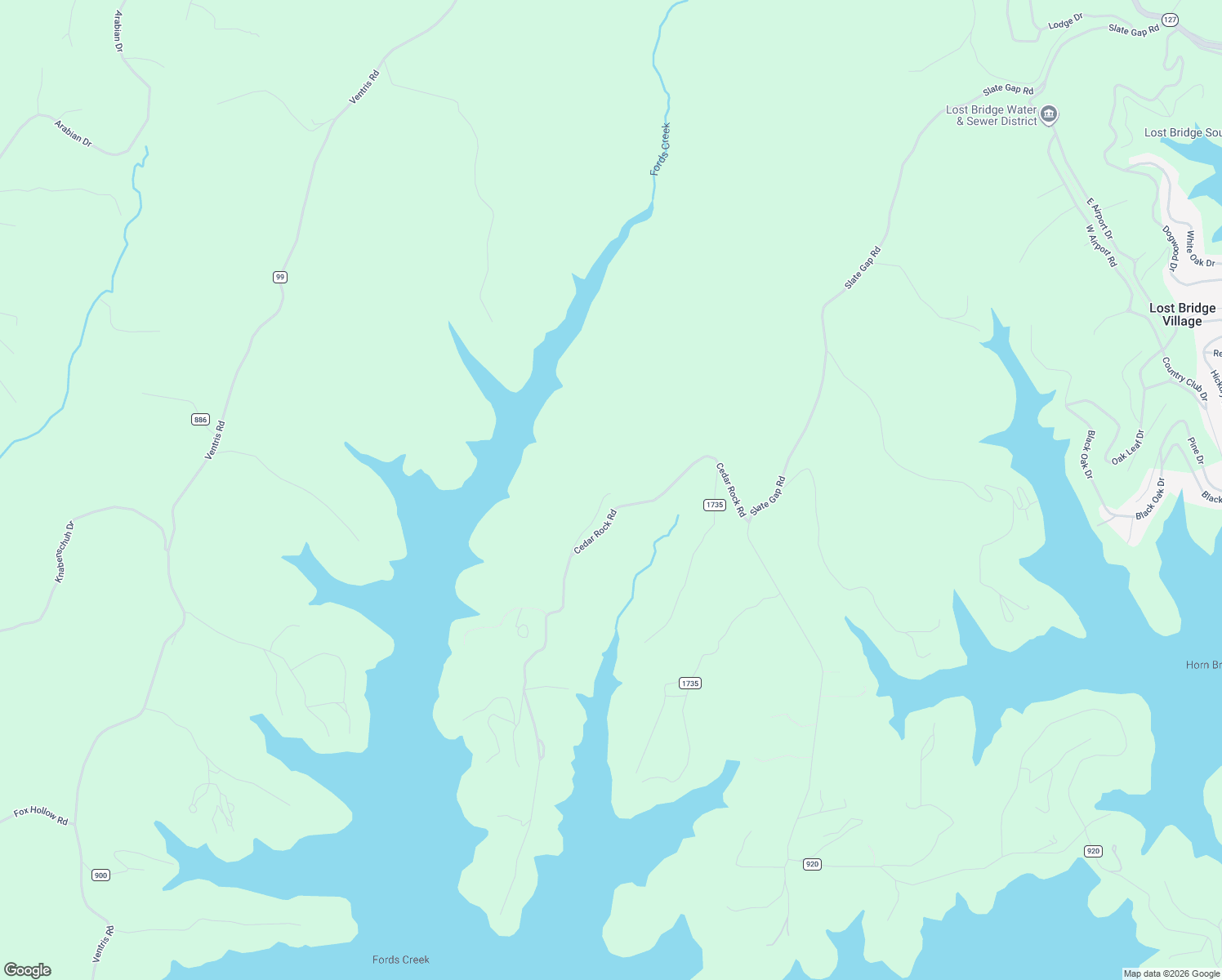 map of restaurants, bars, coffee shops, grocery stores, and more near 11105 Cedar Rock Road in Garfield