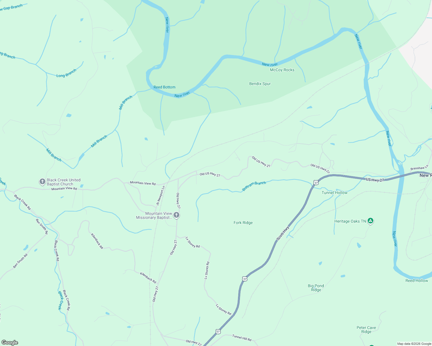 map of restaurants, bars, coffee shops, grocery stores, and more near 2026 Old Highway 27 in Robbins