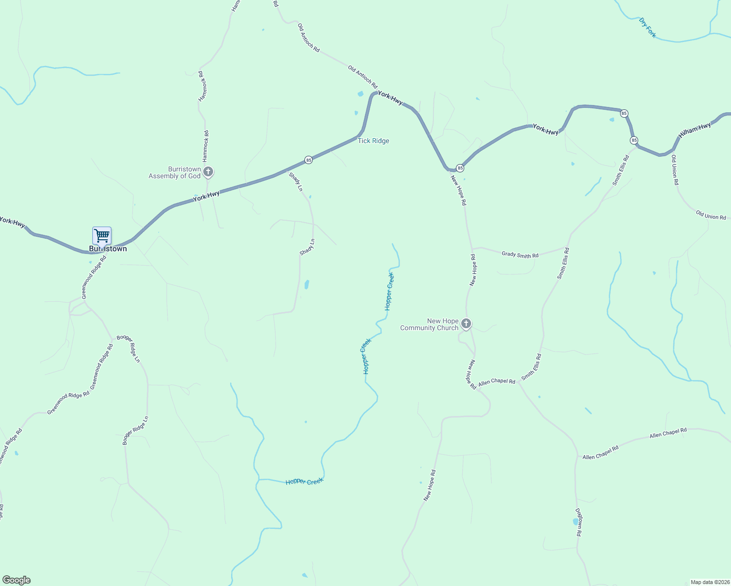 map of restaurants, bars, coffee shops, grocery stores, and more near in Burristown