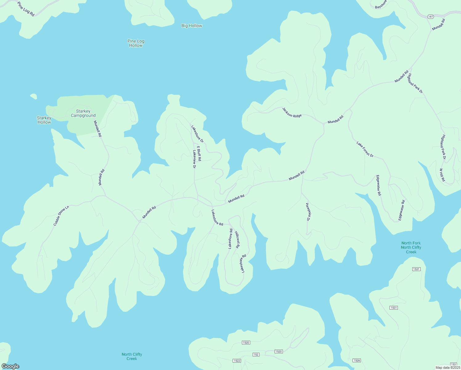 map of restaurants, bars, coffee shops, grocery stores, and more near 13 Lakeshore Drive in Eureka Springs