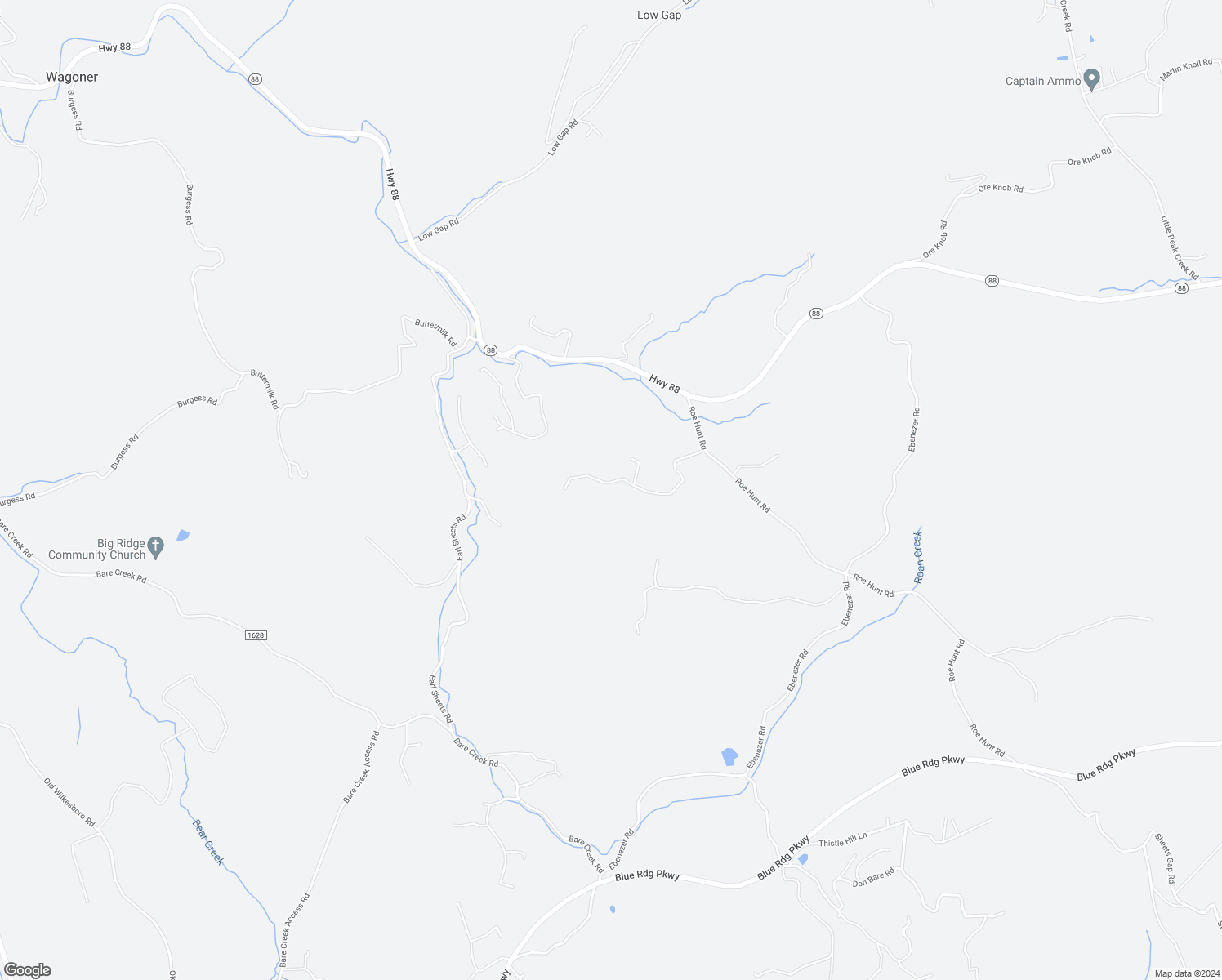 map of restaurants, bars, coffee shops, grocery stores, and more near 547 Painted Laurel Drive in Jefferson