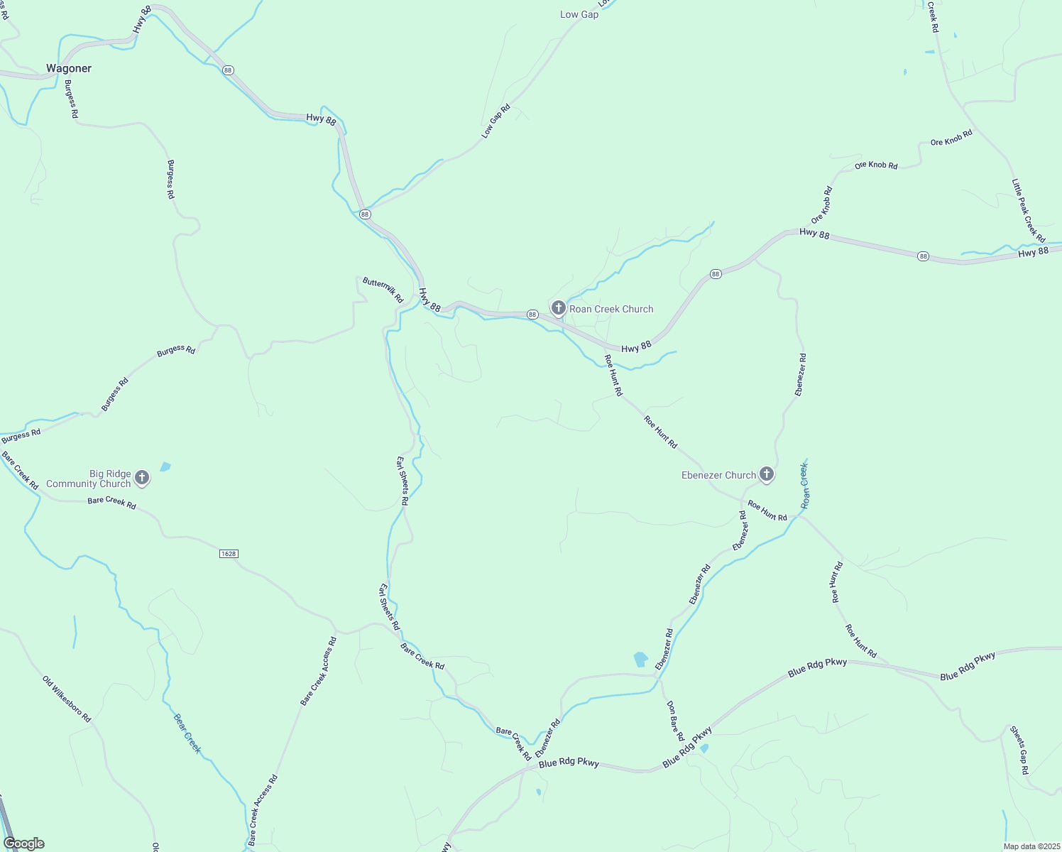 map of restaurants, bars, coffee shops, grocery stores, and more near 547 Painted Laurel Drive in Jefferson