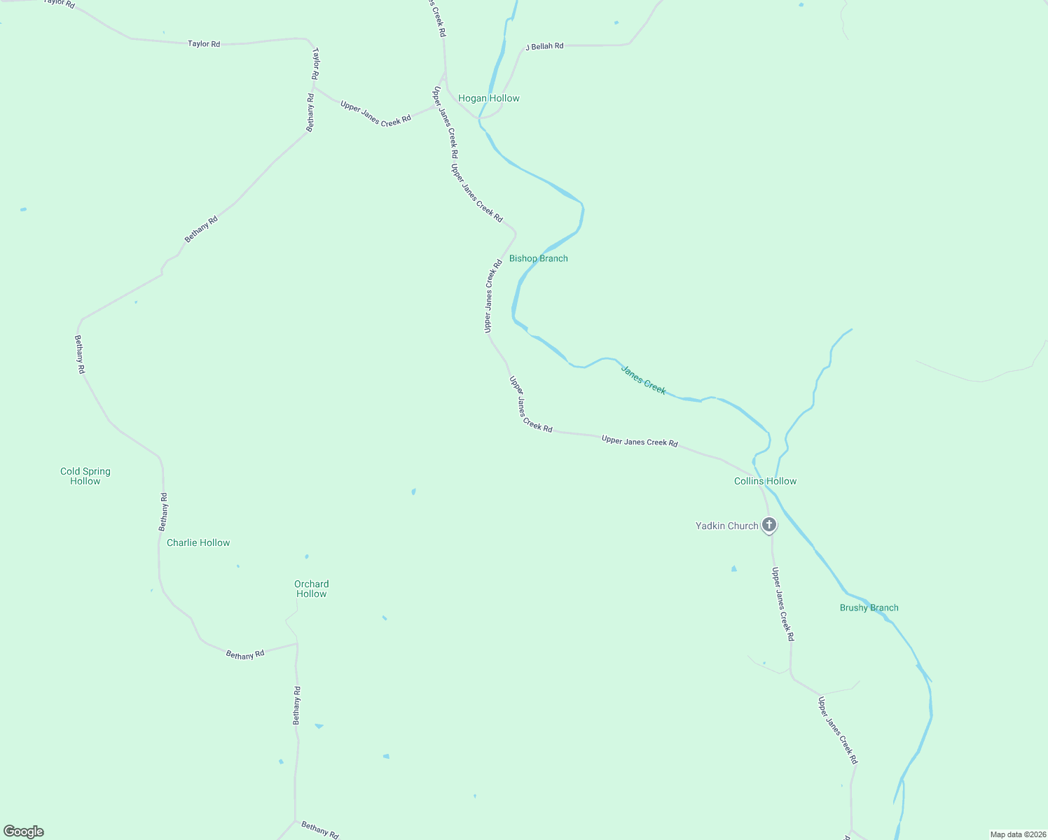 map of restaurants, bars, coffee shops, grocery stores, and more near Upper Janes Creek Road in Ravenden