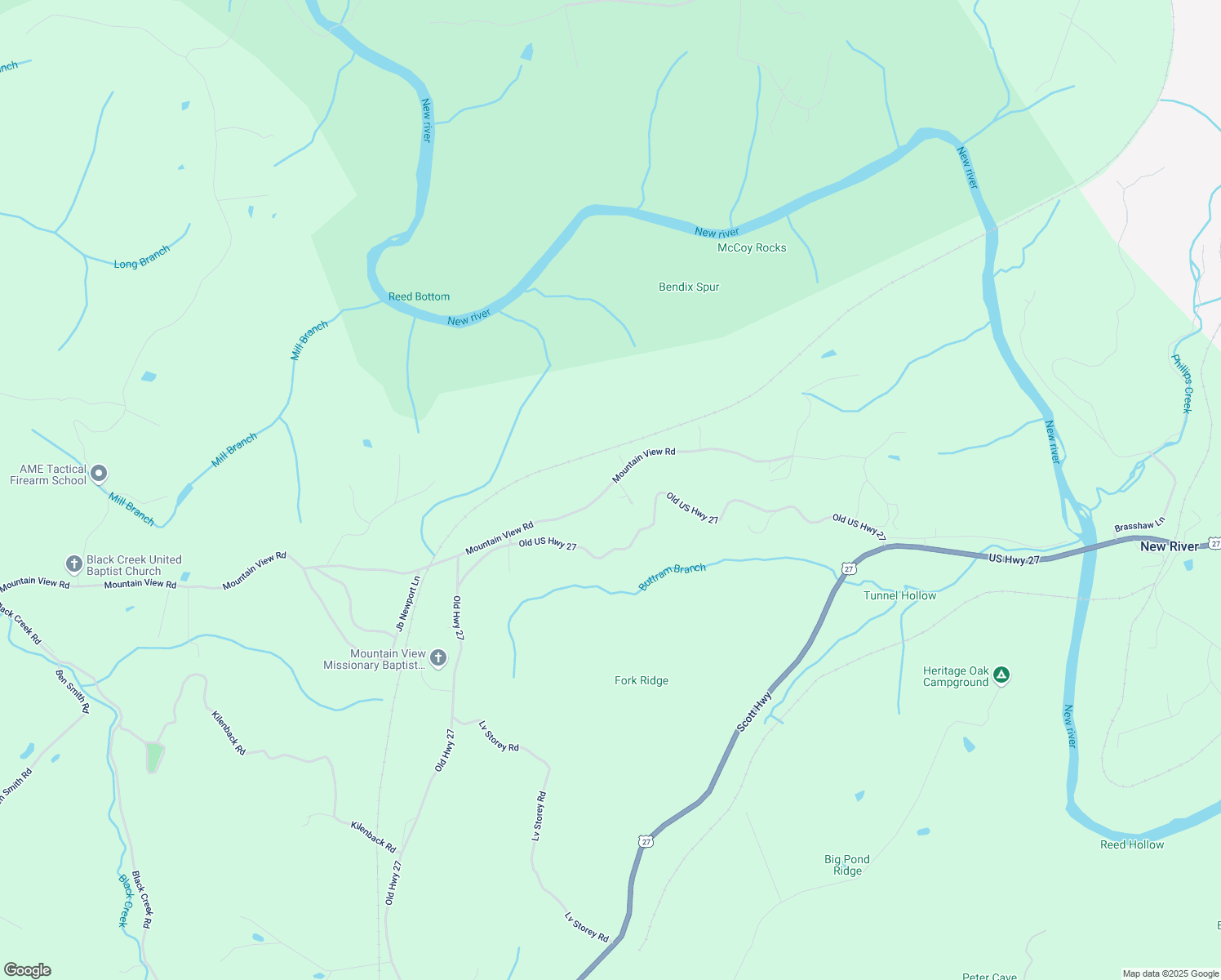 map of restaurants, bars, coffee shops, grocery stores, and more near 683 Mountain View Road in Robbins