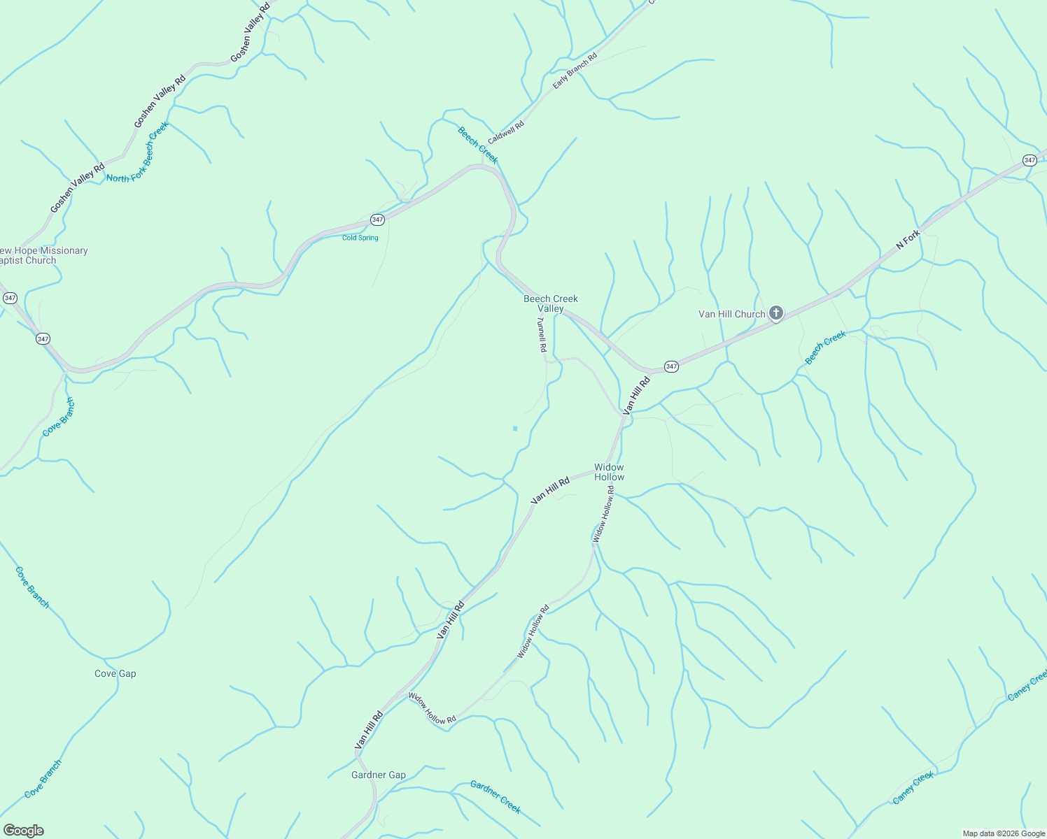 map of restaurants, bars, coffee shops, grocery stores, and more near 100-198 Tunnel Road in Rogersville