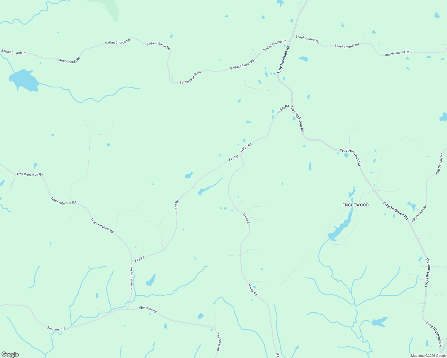 map of restaurants, bars, coffee shops, grocery stores, and more near 1733 N Key Rd in Troy