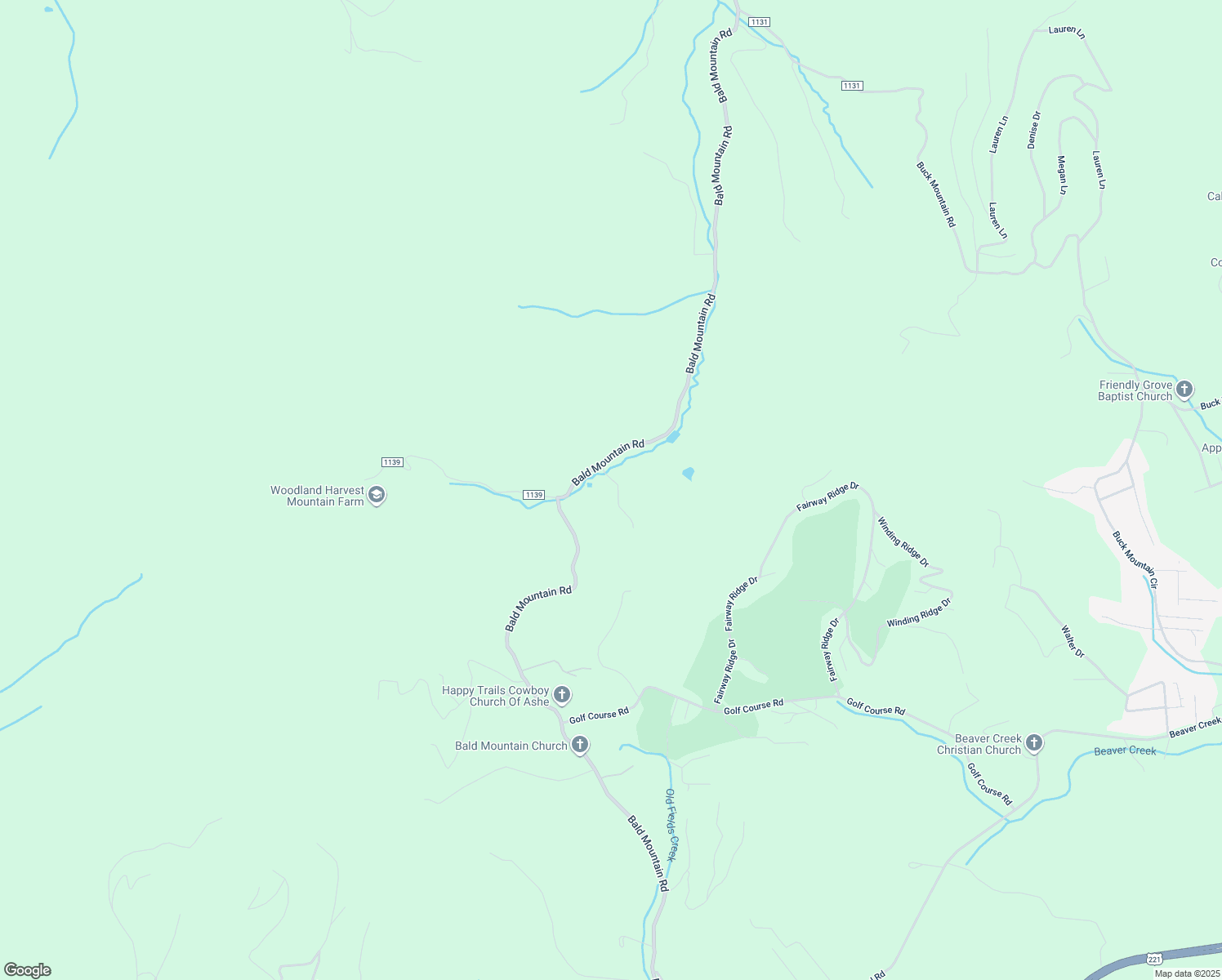 map of restaurants, bars, coffee shops, grocery stores, and more near 270 Golden Pond Road in West Jefferson