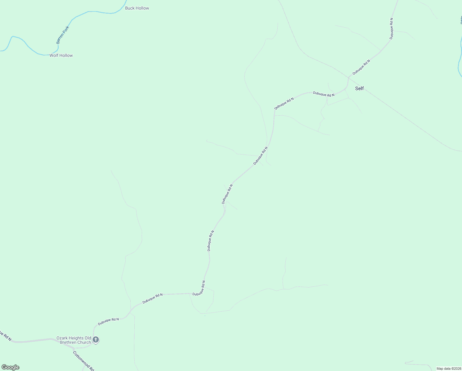 map of restaurants, bars, coffee shops, grocery stores, and more near 9682 Dubuque Road North in Omaha