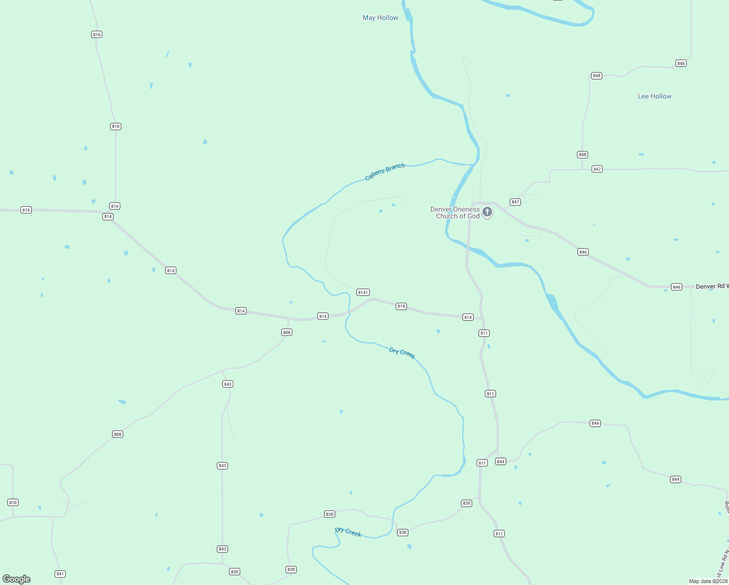 map of restaurants, bars, coffee shops, grocery stores, and more near 436-442 County Road 8141 in Green Forest