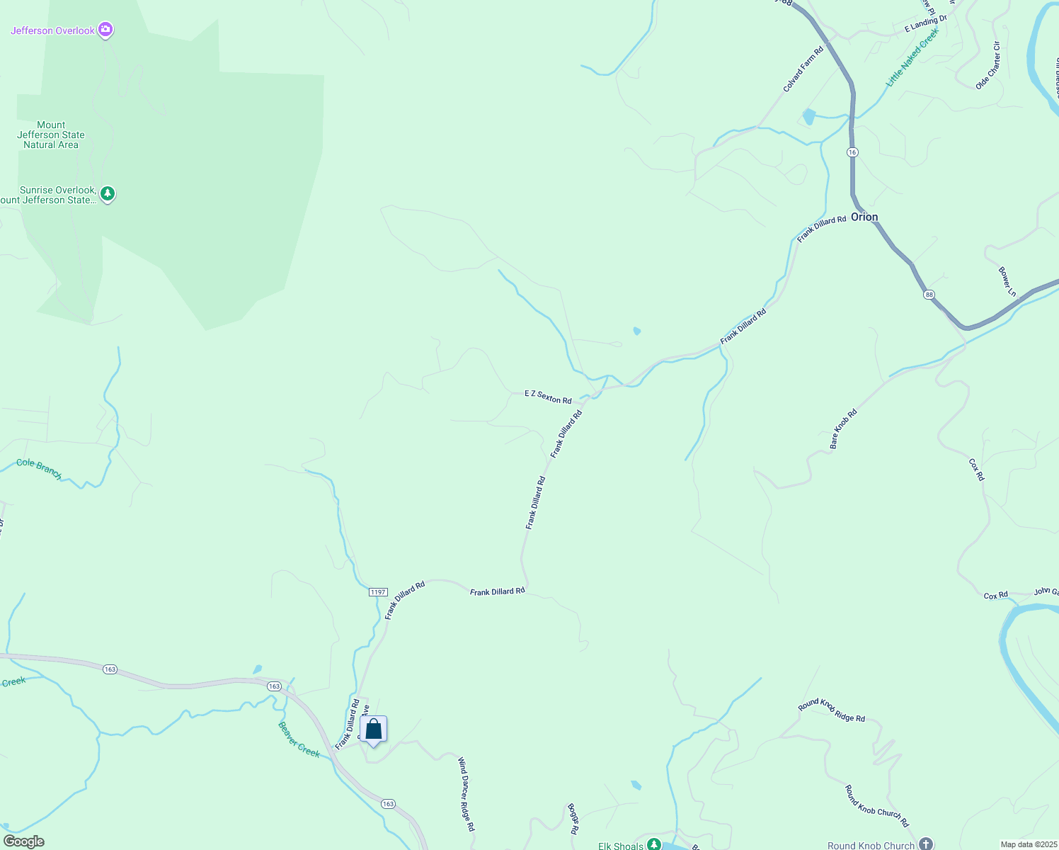 map of restaurants, bars, coffee shops, grocery stores, and more near 120 Arthur Lane in Jefferson