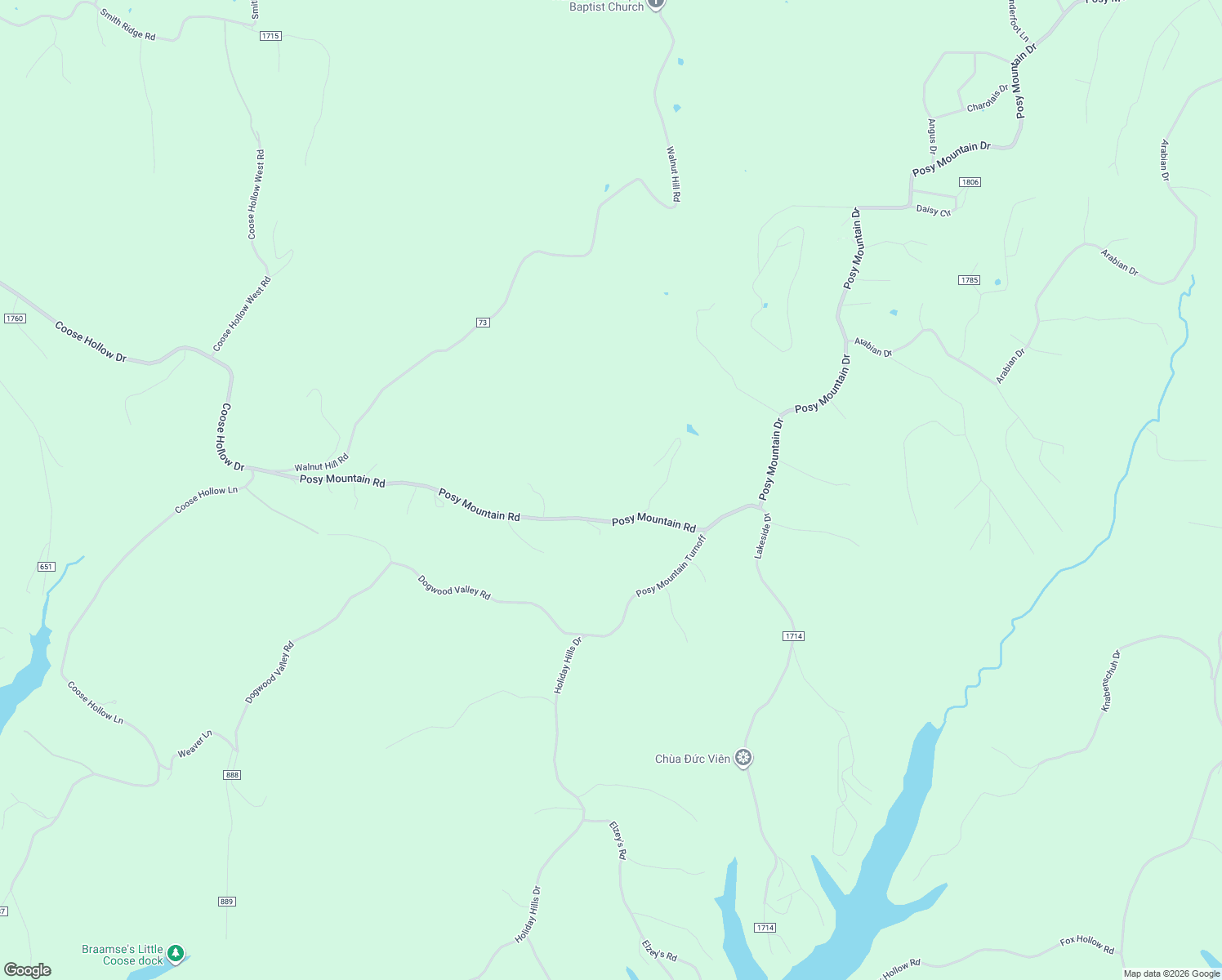 map of restaurants, bars, coffee shops, grocery stores, and more near 17520 Posy Mountain Road in Little Flock