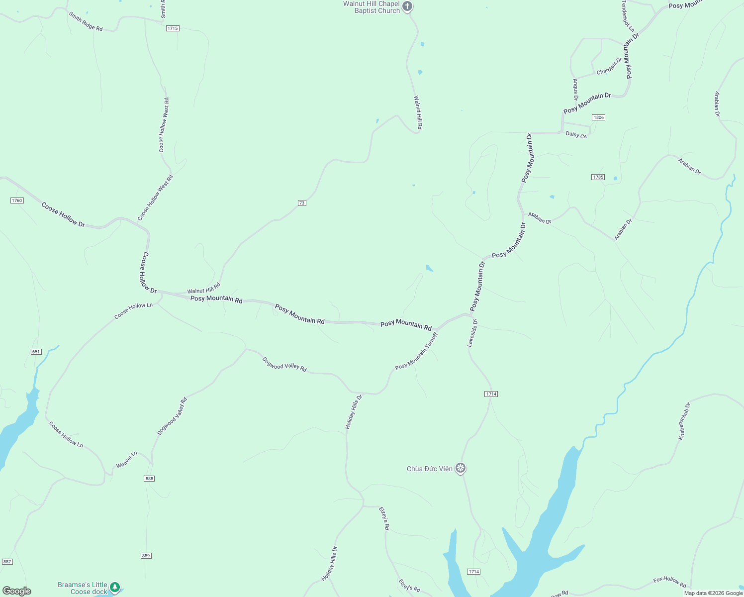 map of restaurants, bars, coffee shops, grocery stores, and more near 17520 Posy Mountain Road in Little Flock