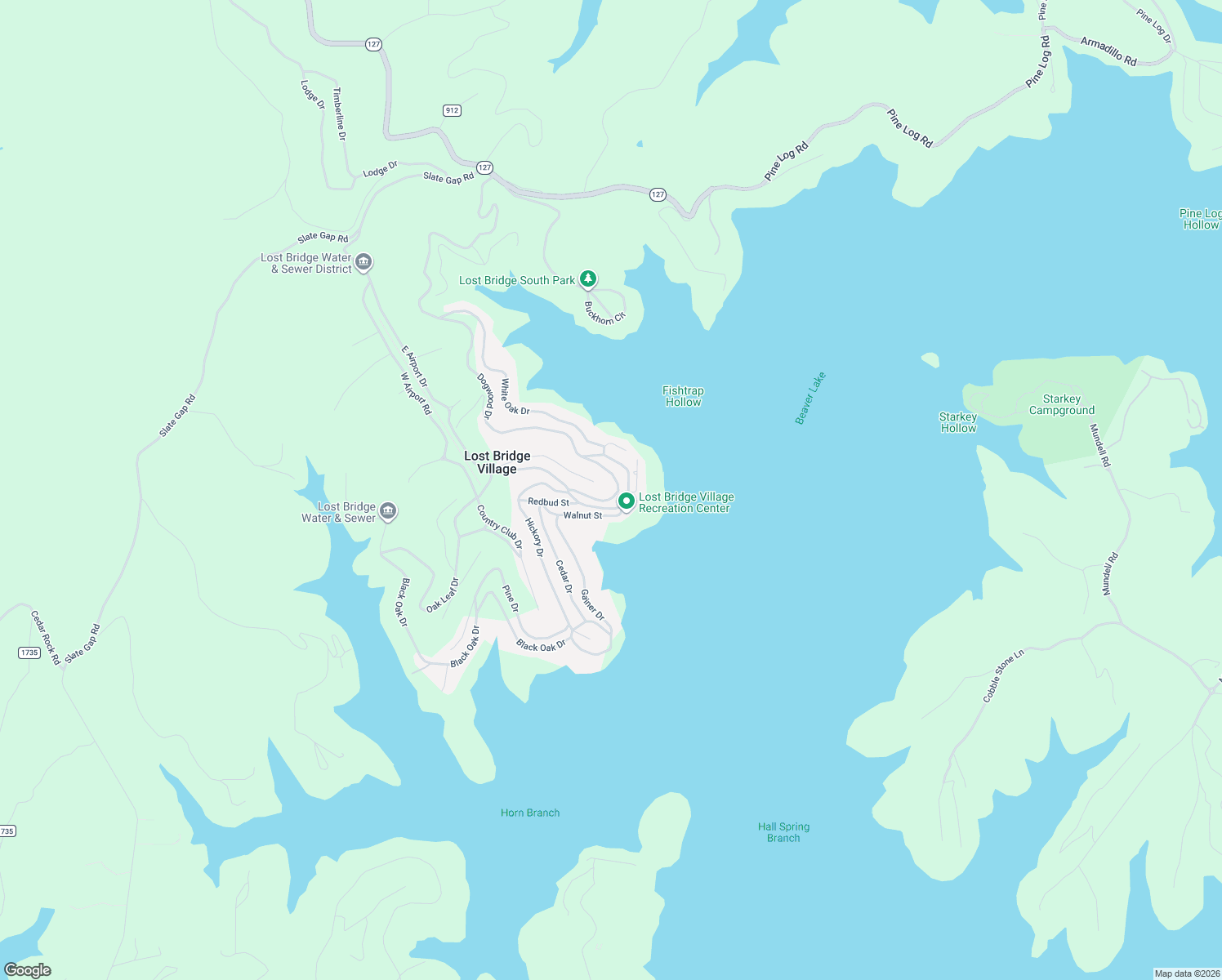 map of restaurants, bars, coffee shops, grocery stores, and more near 21432 Lakeview Drive in Garfield