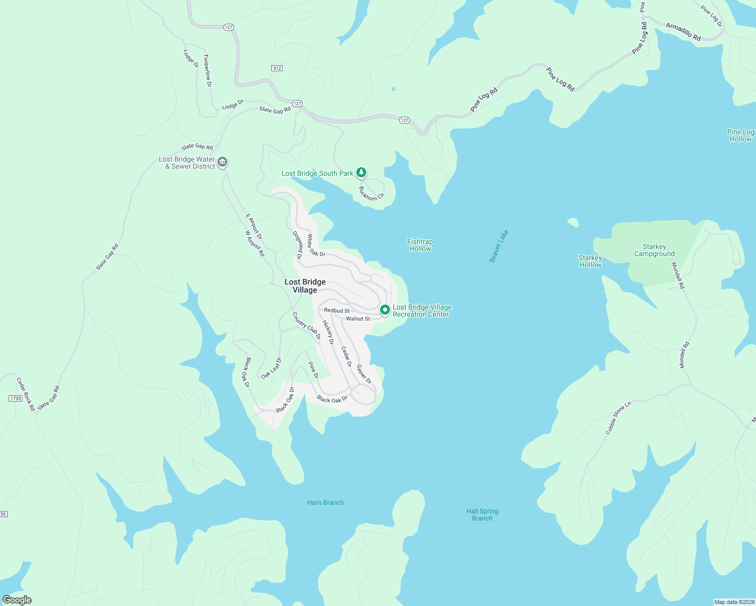 map of restaurants, bars, coffee shops, grocery stores, and more near 21432 Lakeview Drive in Garfield