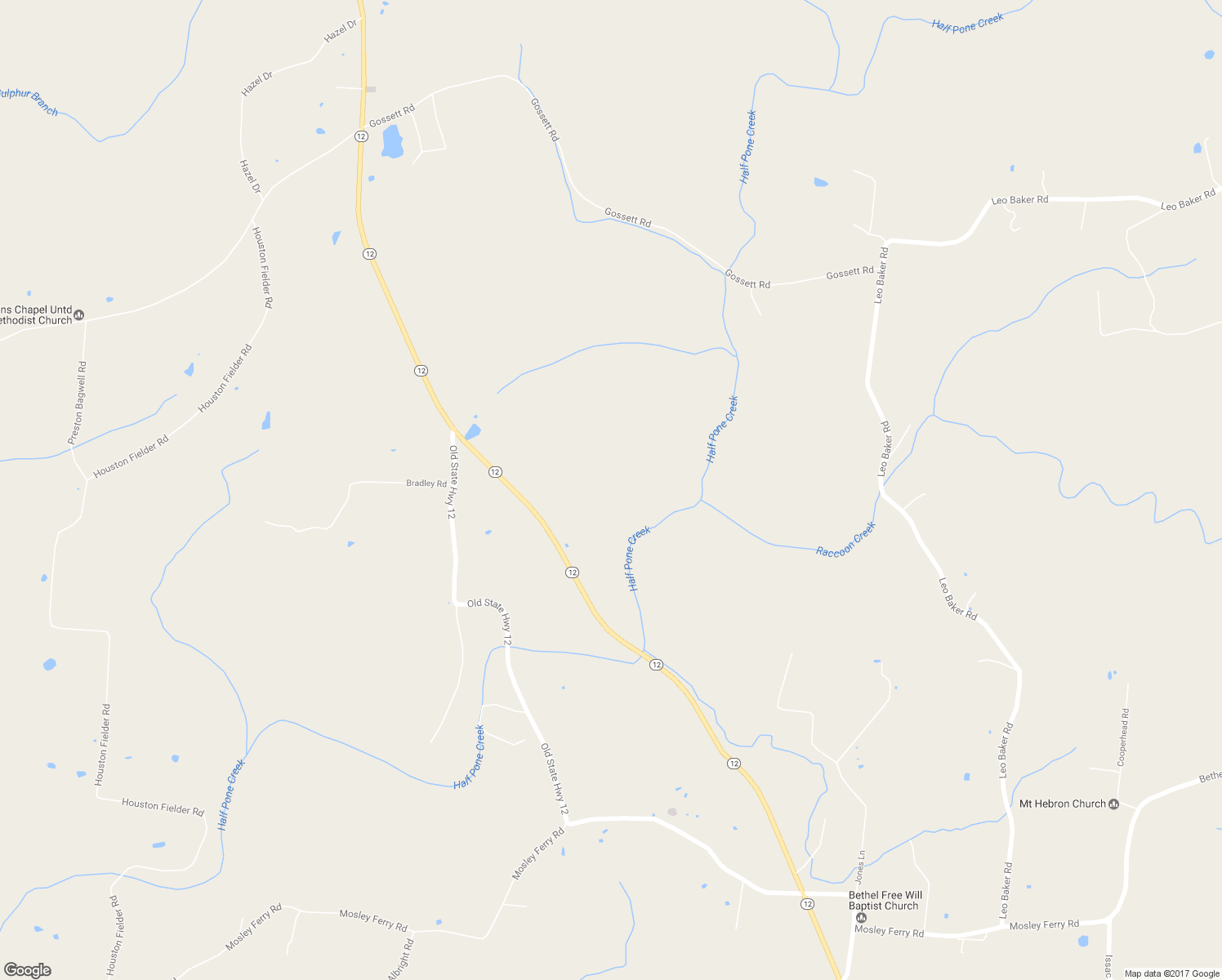 map of restaurants, bars, coffee shops, grocery stores, and more near 3956 Tennessee 12 in Ashland City