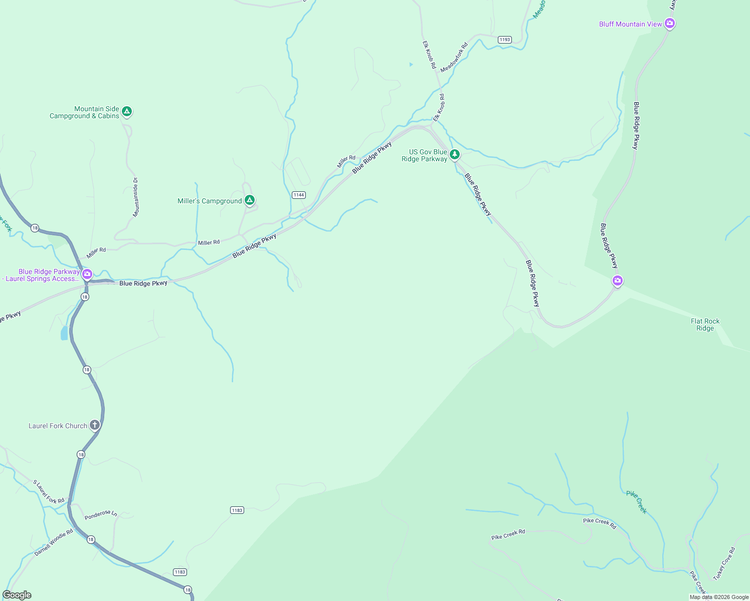 map of restaurants, bars, coffee shops, grocery stores, and more near in Laurel Springs