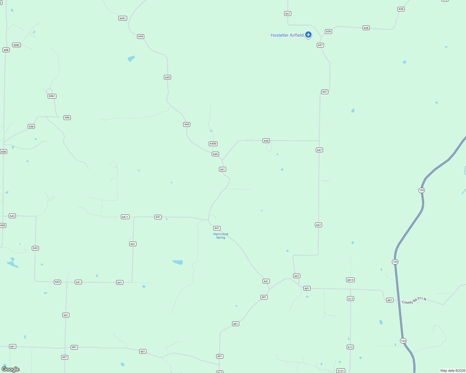 map of restaurants, bars, coffee shops, grocery stores, and more near 307 County Road 645 in Green Forest