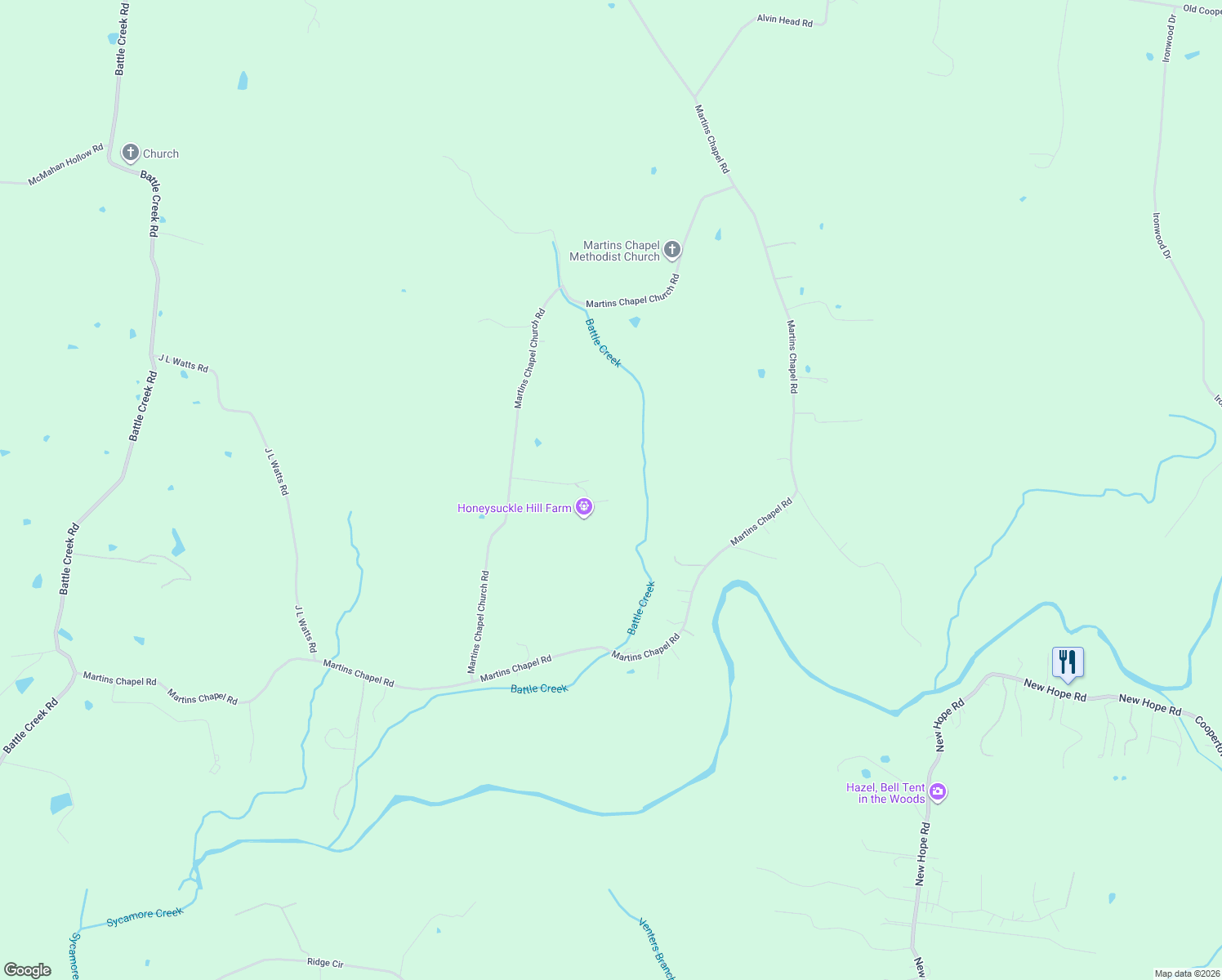 map of restaurants, bars, coffee shops, grocery stores, and more near 3029 Meadow Court in Springfield