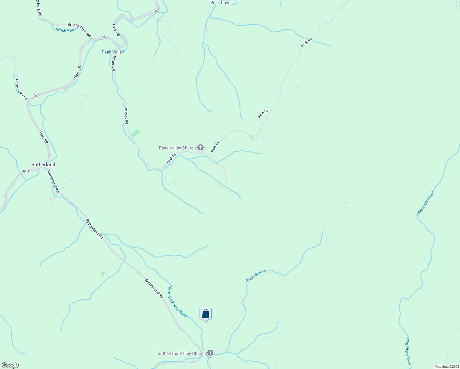 map of restaurants, bars, coffee shops, grocery stores, and more near 348 Cherry Tree Lane in Creston