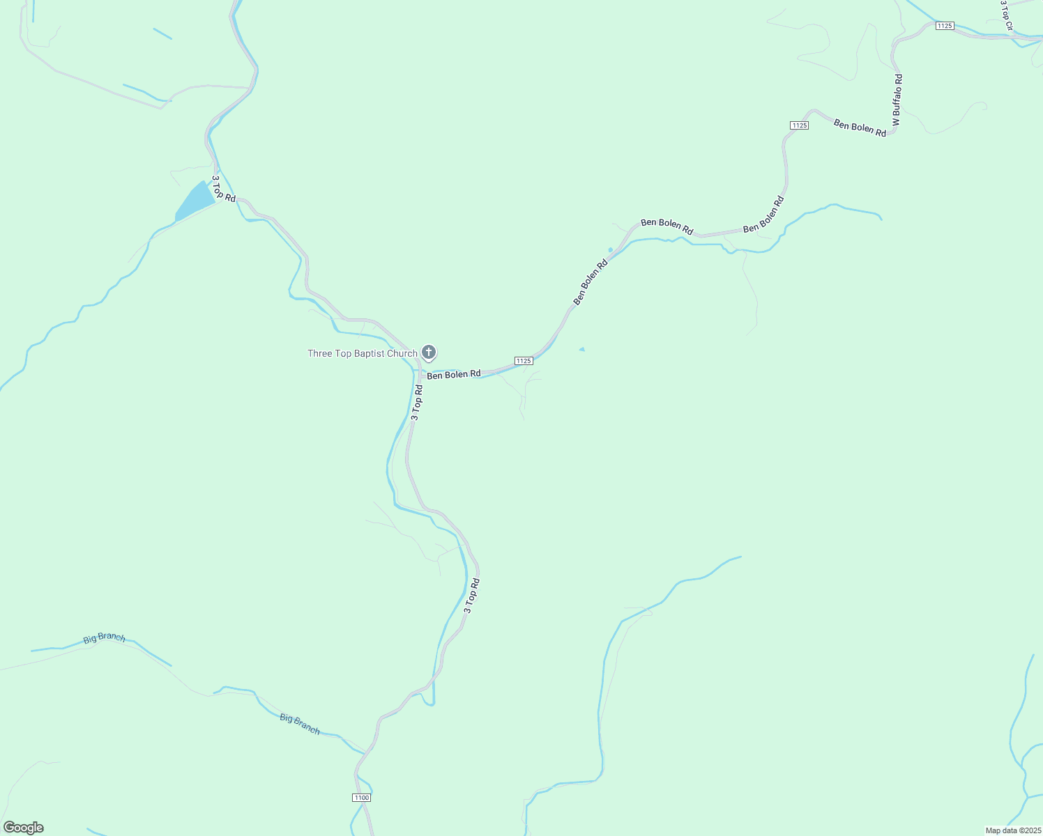 map of restaurants, bars, coffee shops, grocery stores, and more near 2007 Ben Bolen Road in Creston
