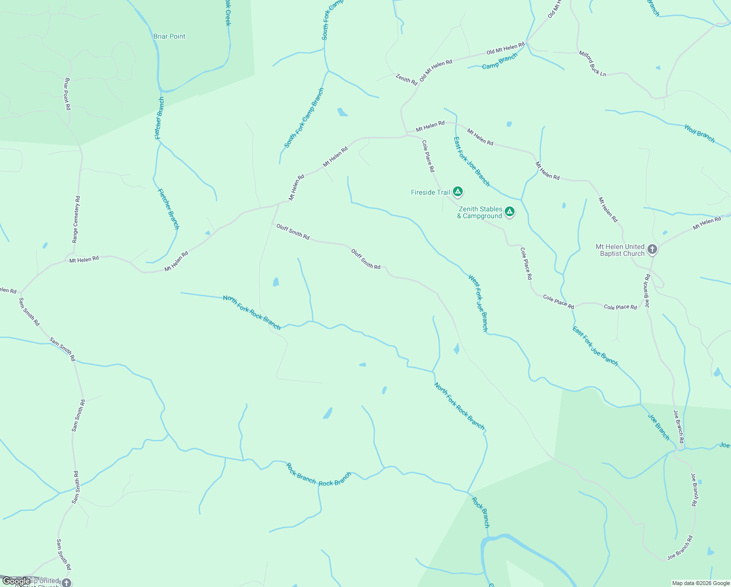 map of restaurants, bars, coffee shops, grocery stores, and more near 1884 Oloff Smith Road in Allardt