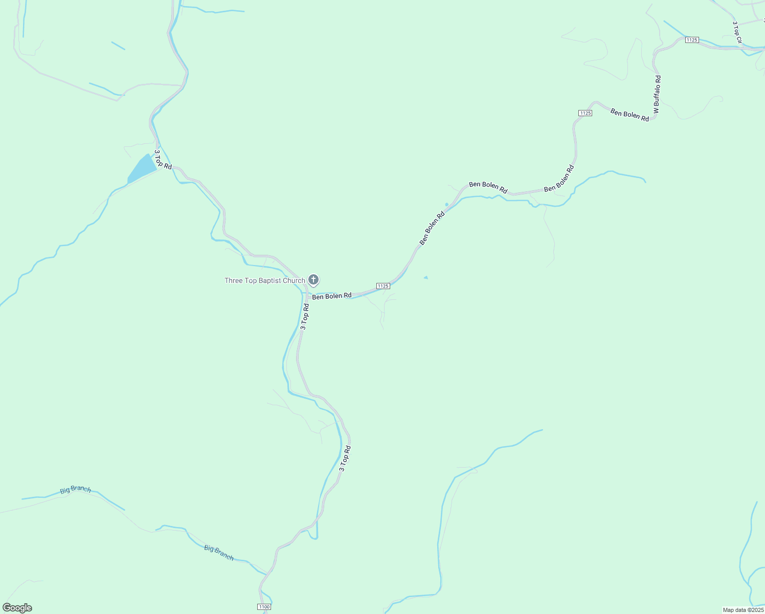 map of restaurants, bars, coffee shops, grocery stores, and more near 2007 Ben Bolen Road in Creston