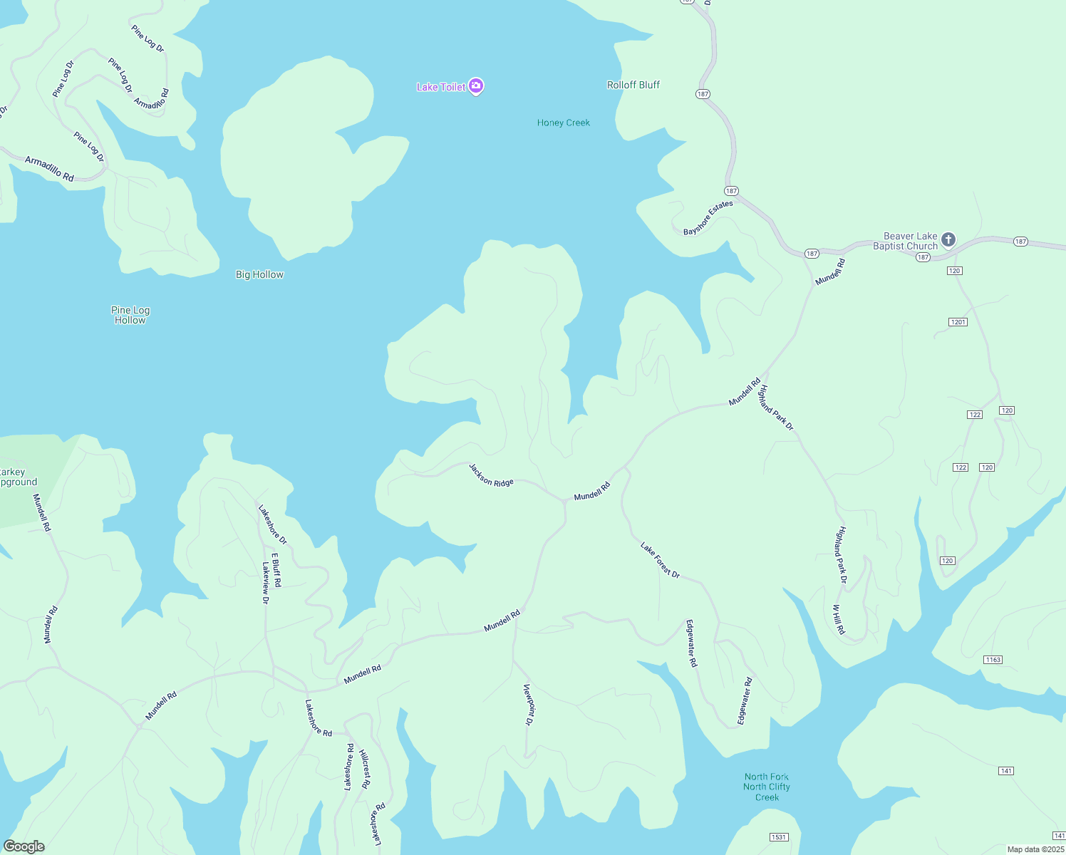 map of restaurants, bars, coffee shops, grocery stores, and more near 201 Fall Drive in Eureka Springs