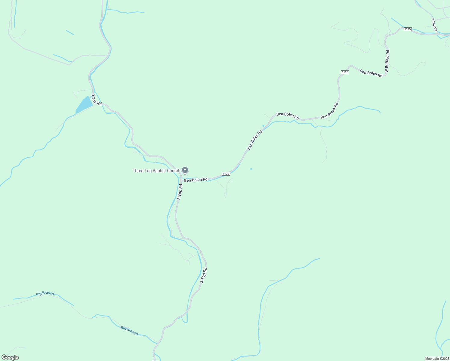 map of restaurants, bars, coffee shops, grocery stores, and more near 1873 Ben Bolen Road in Creston