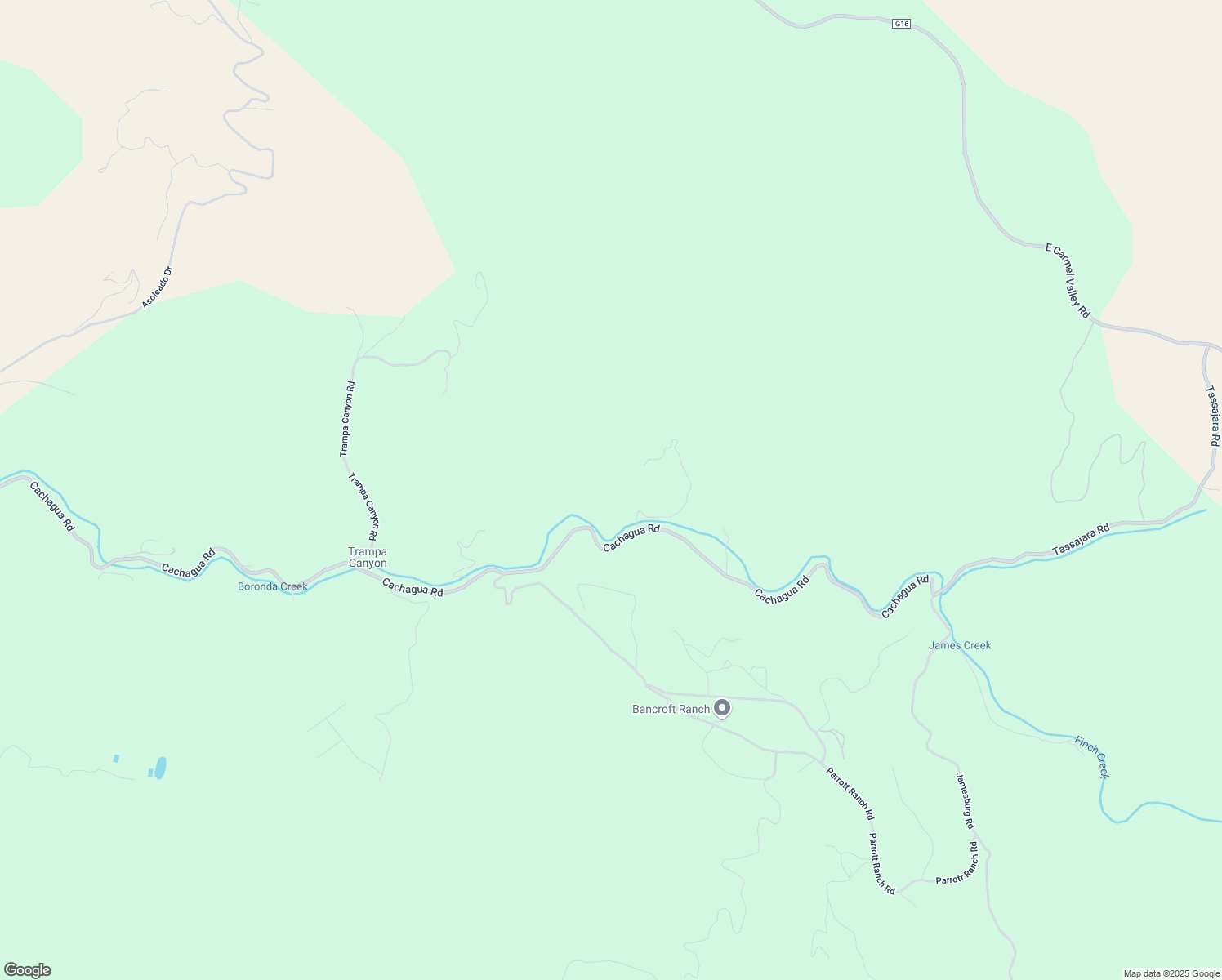 map of restaurants, bars, coffee shops, grocery stores, and more near 20803 Cachagua Road in Carmel Valley