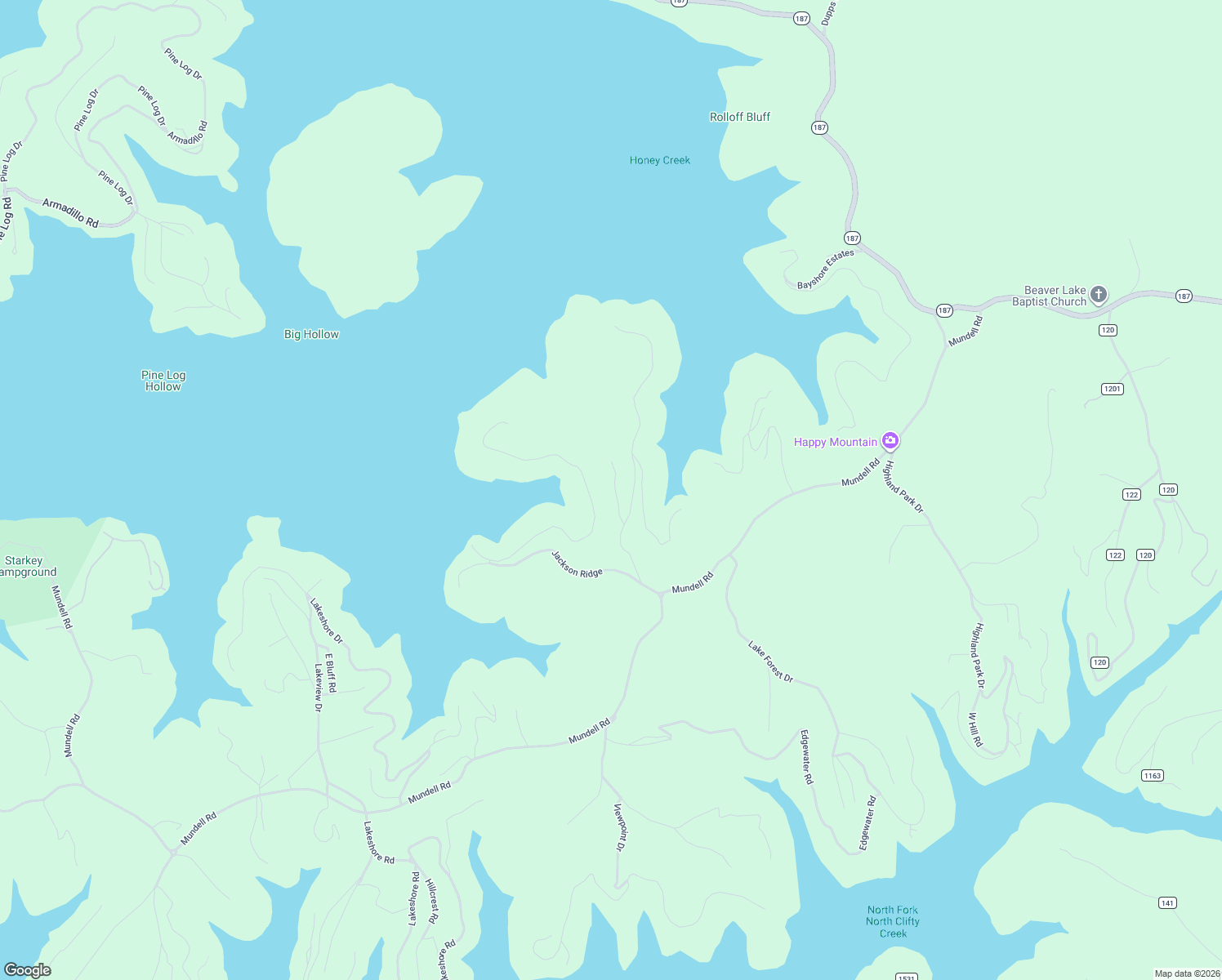 map of restaurants, bars, coffee shops, grocery stores, and more near 108 Summer Drive in Eureka Springs