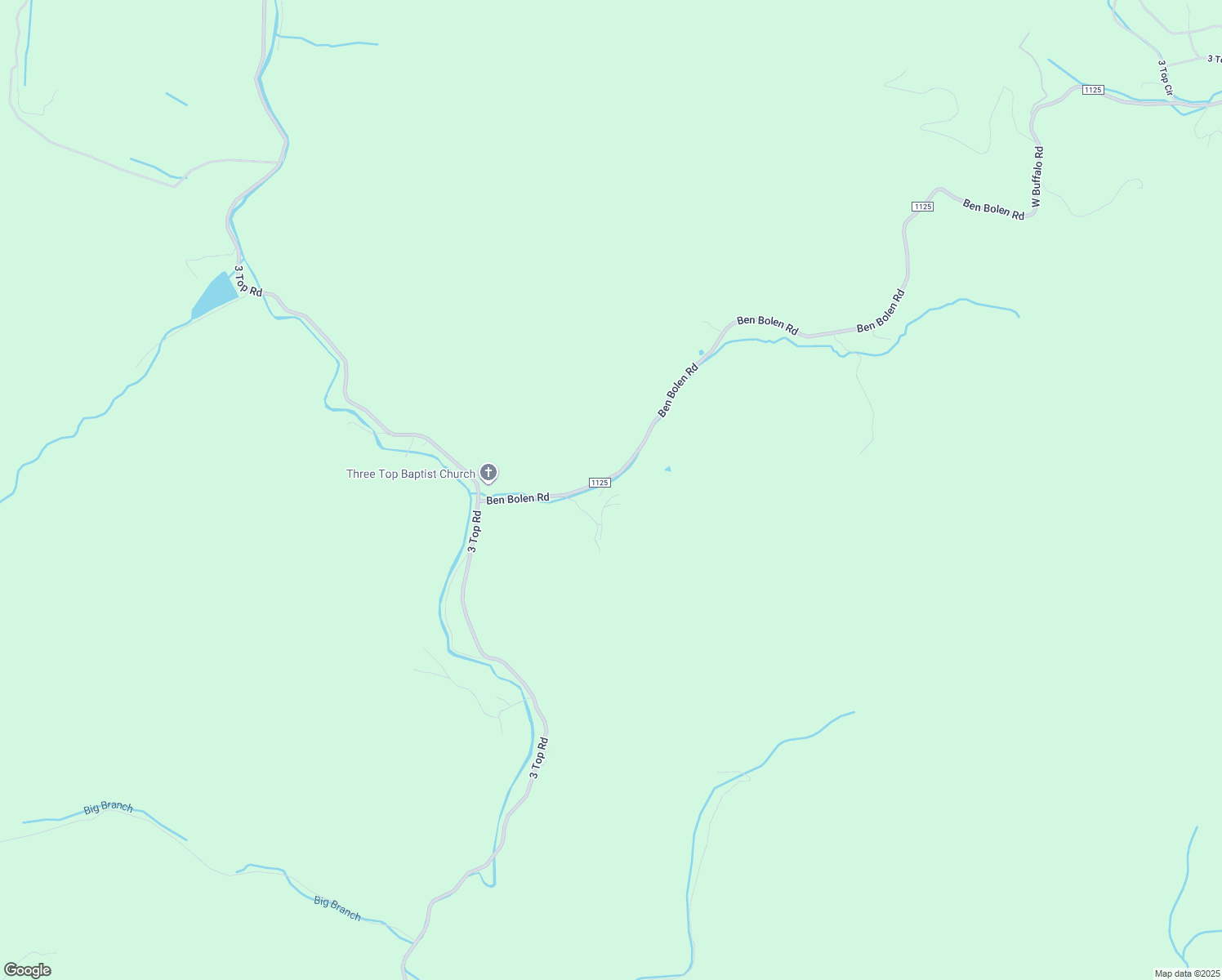 map of restaurants, bars, coffee shops, grocery stores, and more near 1873 Ben Bolen Road in Creston