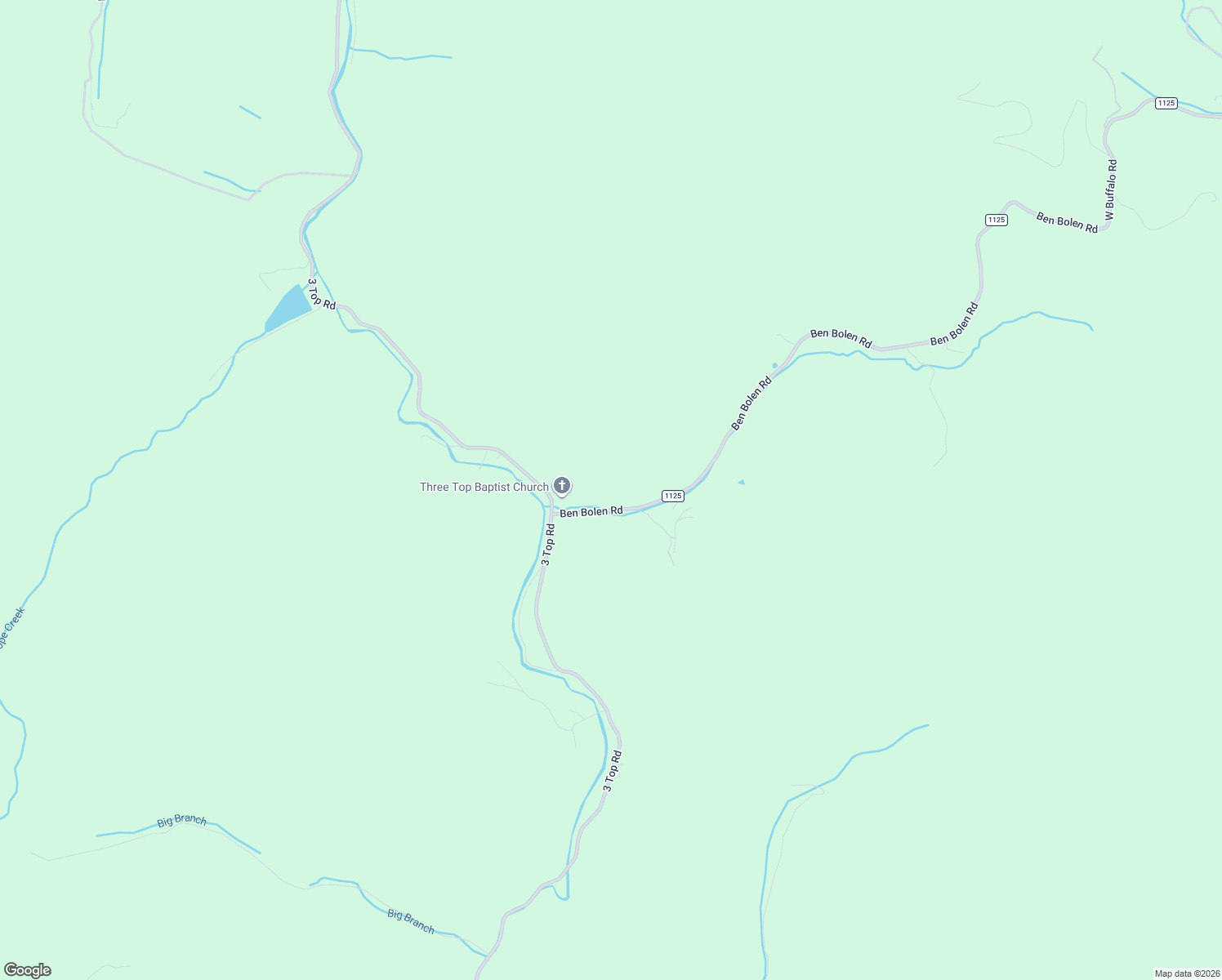 map of restaurants, bars, coffee shops, grocery stores, and more near 1500 Ben Bolen Road in Todd