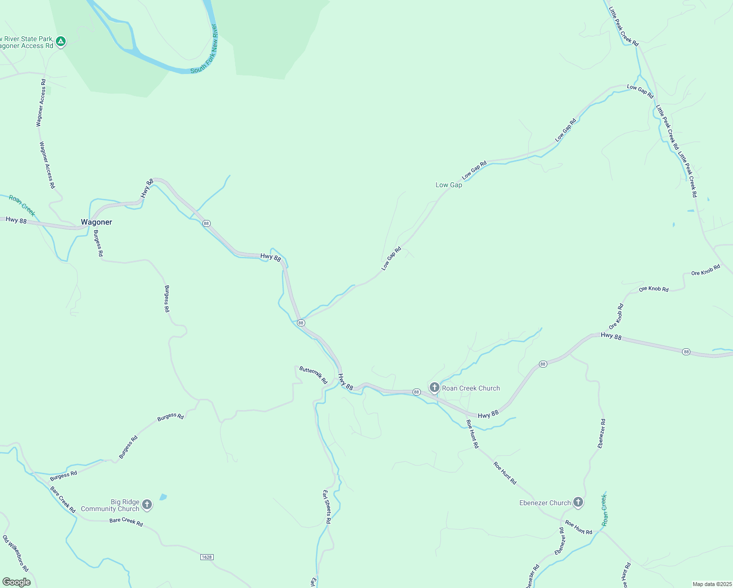map of restaurants, bars, coffee shops, grocery stores, and more near 454 Low Gap Road in Jefferson