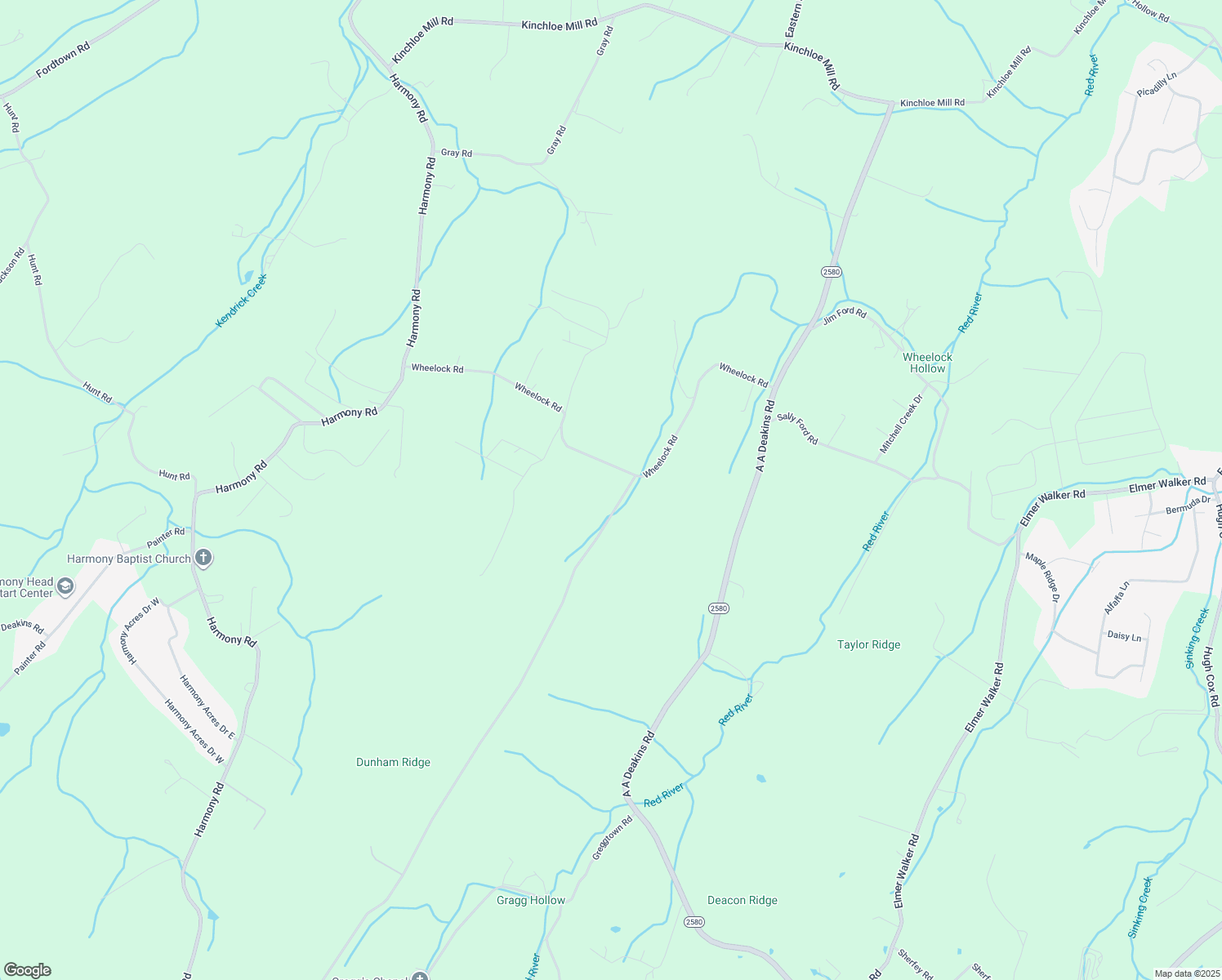 map of restaurants, bars, coffee shops, grocery stores, and more near 737 Hartmantown Road in Jonesborough