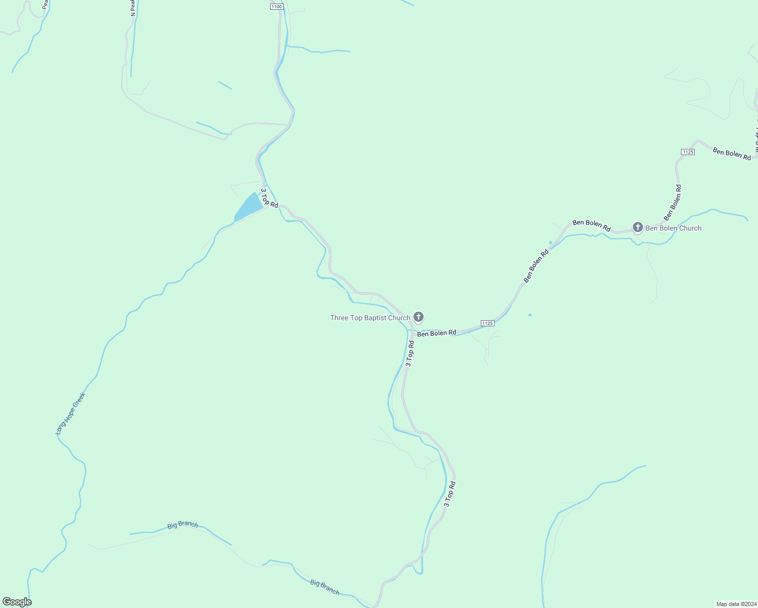 map of restaurants, bars, coffee shops, grocery stores, and more near 2836 3 Top Road in Creston