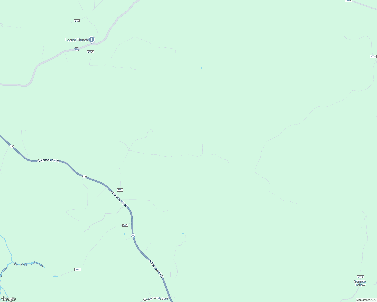 map of restaurants, bars, coffee shops, grocery stores, and more near 848 Mc 2057 Road in Lead Hill