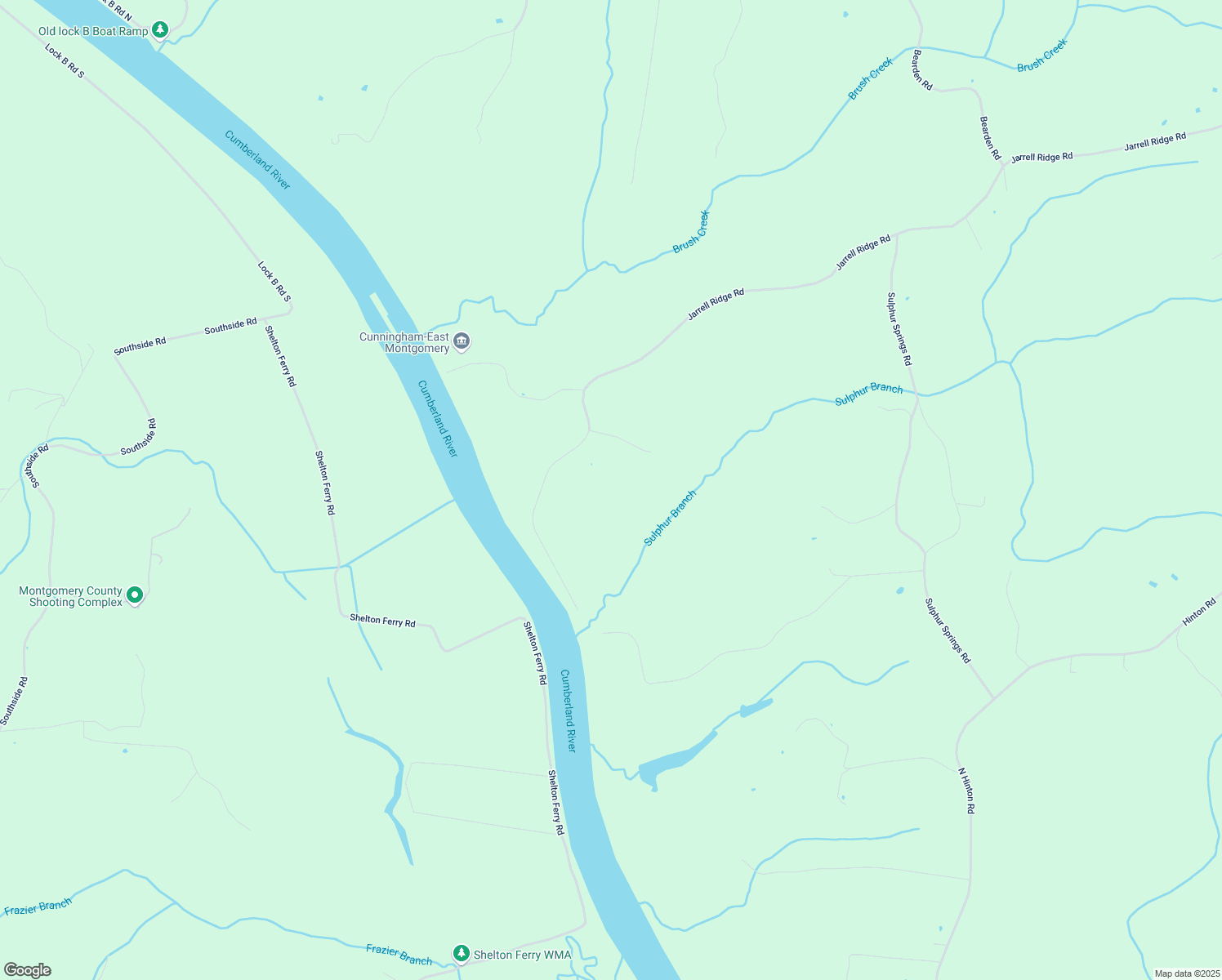 map of restaurants, bars, coffee shops, grocery stores, and more near 3296 Jarrell Ridge Road in Clarksville