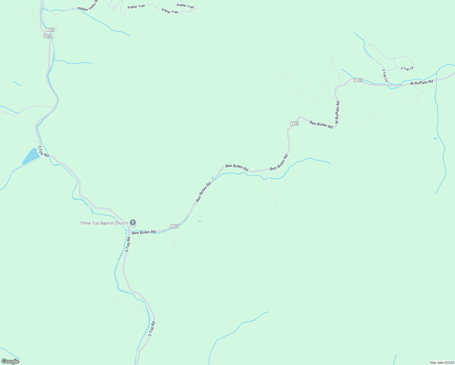 map of restaurants, bars, coffee shops, grocery stores, and more near 1363 Ben Bolen Road in Creston