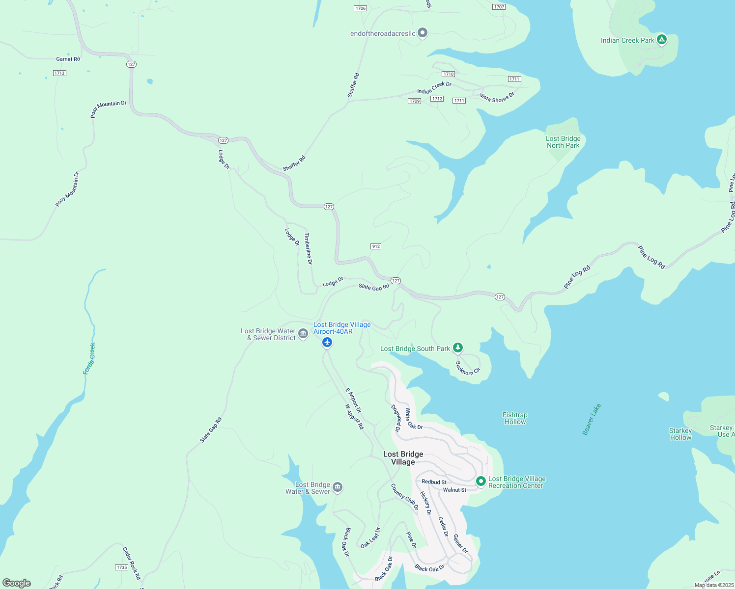 map of restaurants, bars, coffee shops, grocery stores, and more near 12037 Slate Gap Road in Garfield
