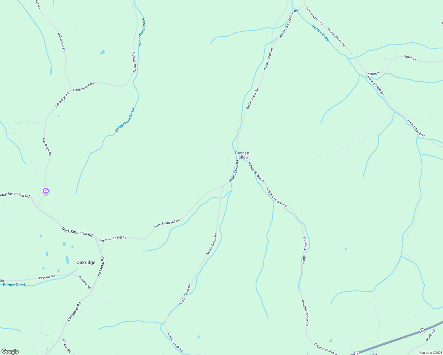 map of restaurants, bars, coffee shops, grocery stores, and more near in Oakridge
