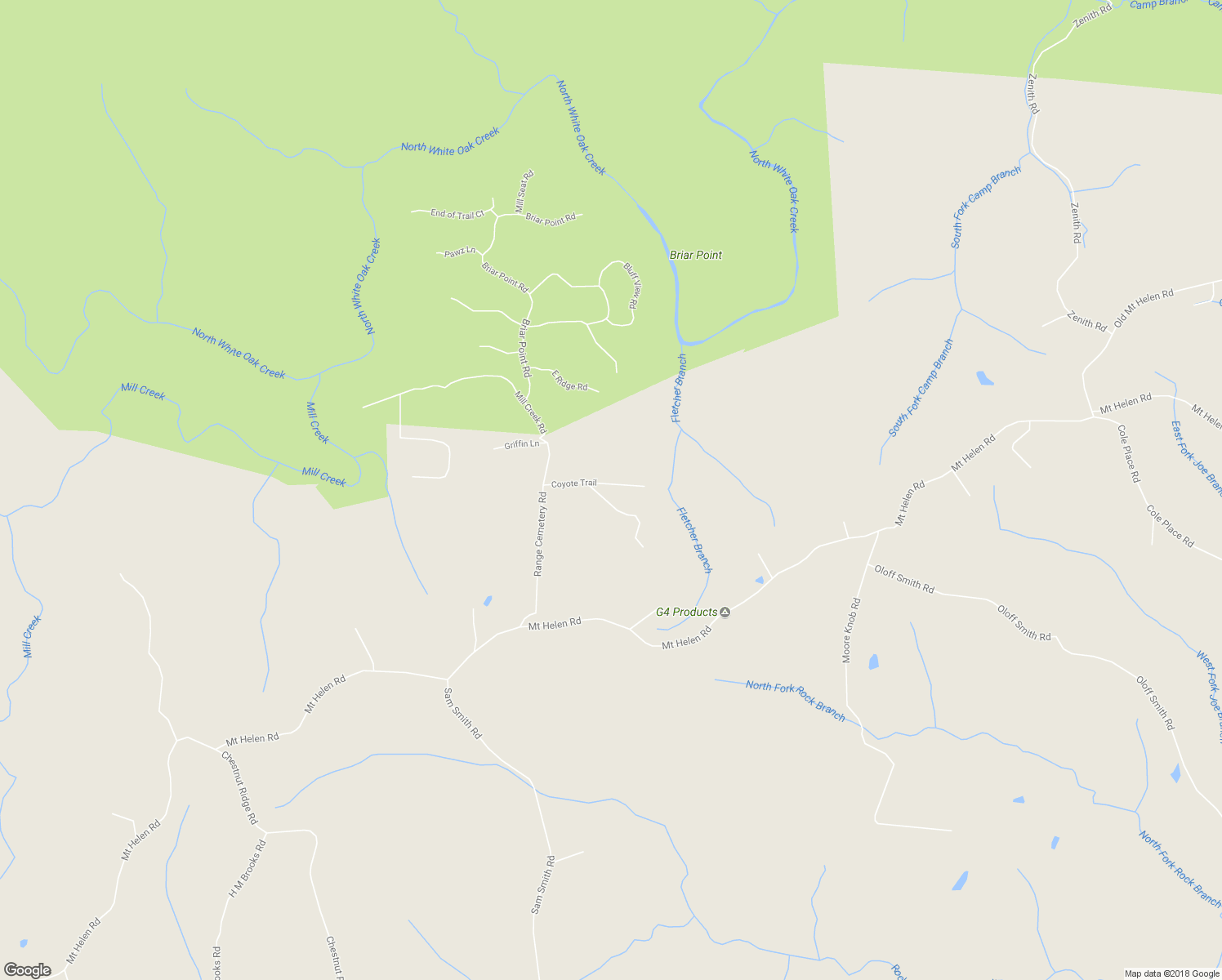 map of restaurants, bars, coffee shops, grocery stores, and more near 932 Coyote Trail in Allardt