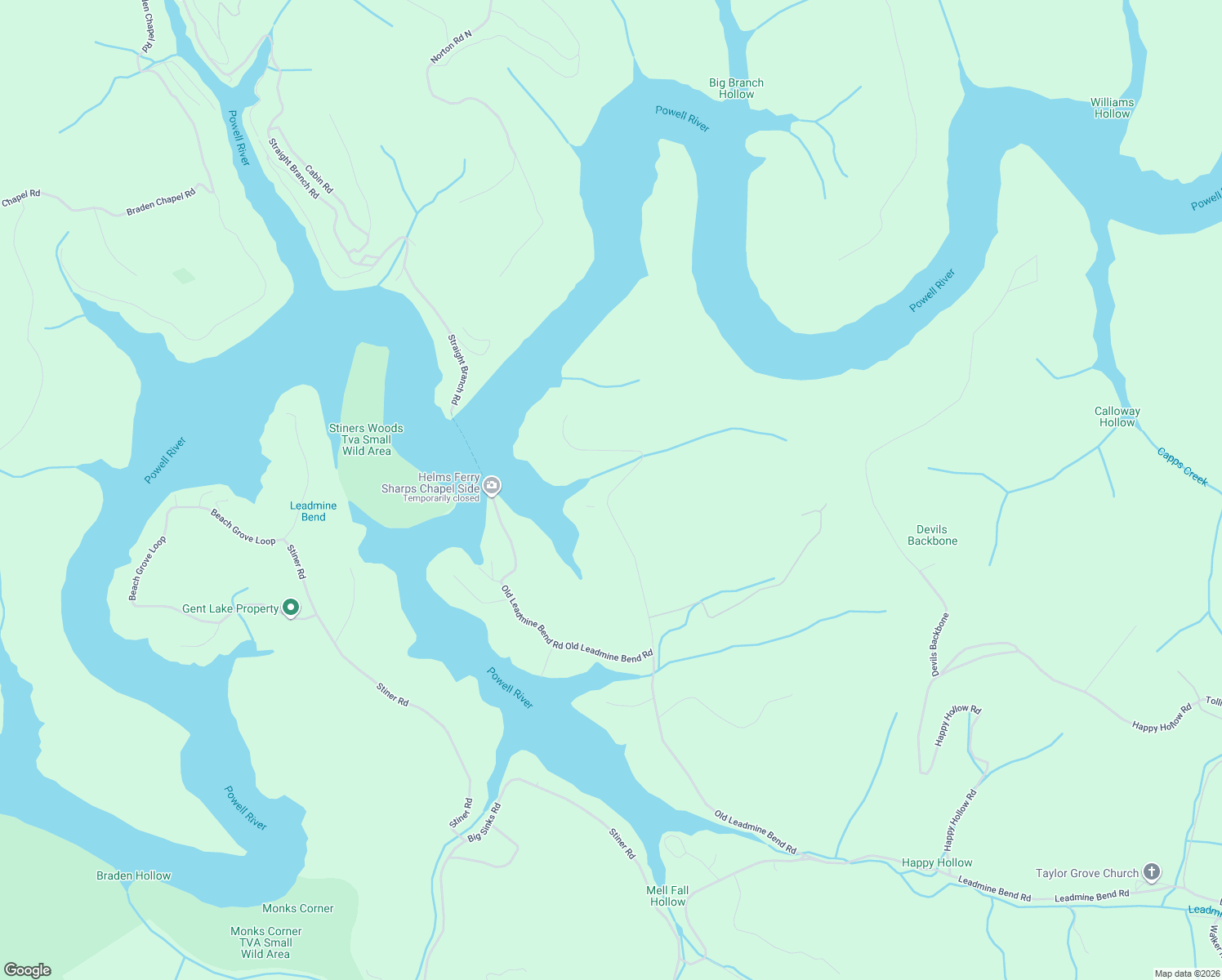 map of restaurants, bars, coffee shops, grocery stores, and more near 301 Highland Trace Road in Sharps Chapel