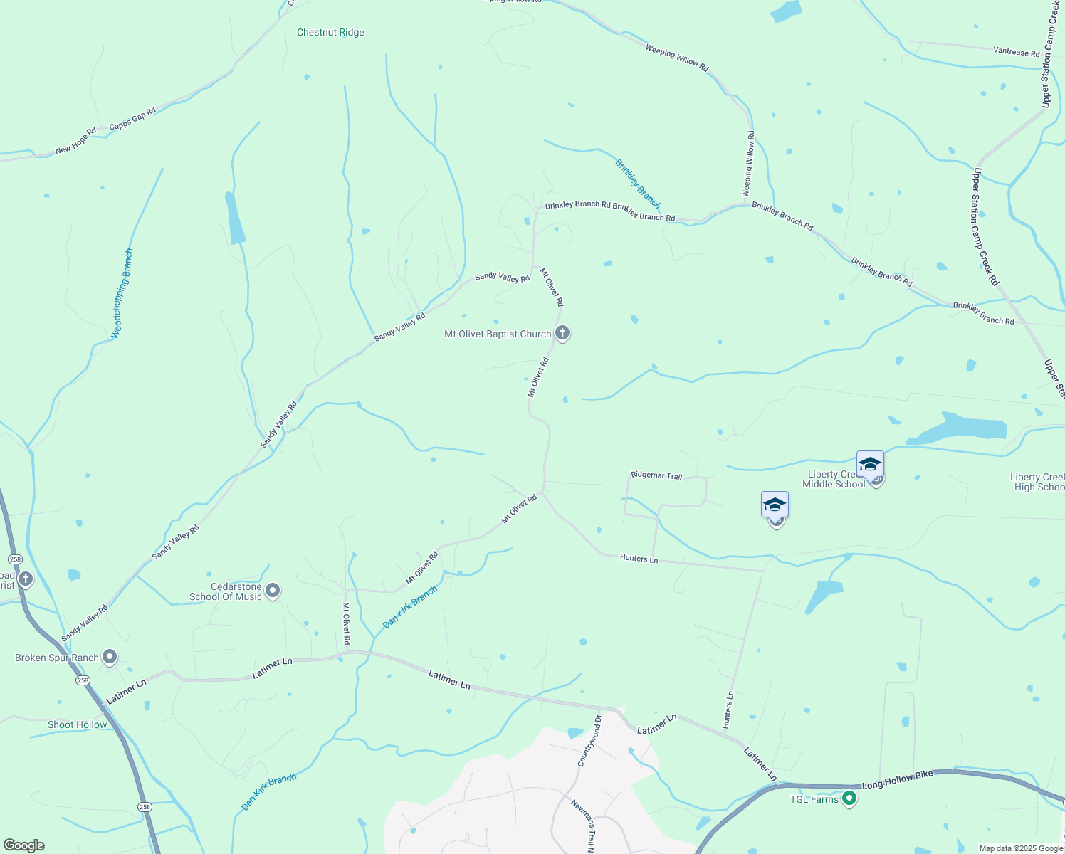 map of restaurants, bars, coffee shops, grocery stores, and more near 1445 Mount Olivet Road in Hendersonville