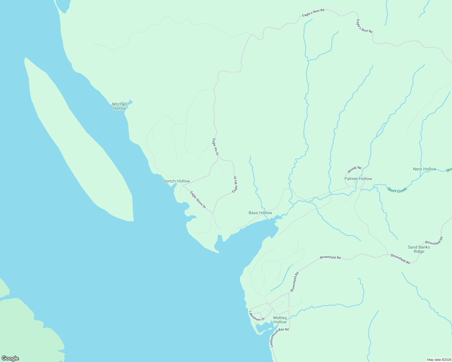 map of restaurants, bars, coffee shops, grocery stores, and more near Eagle View Road in Dover
