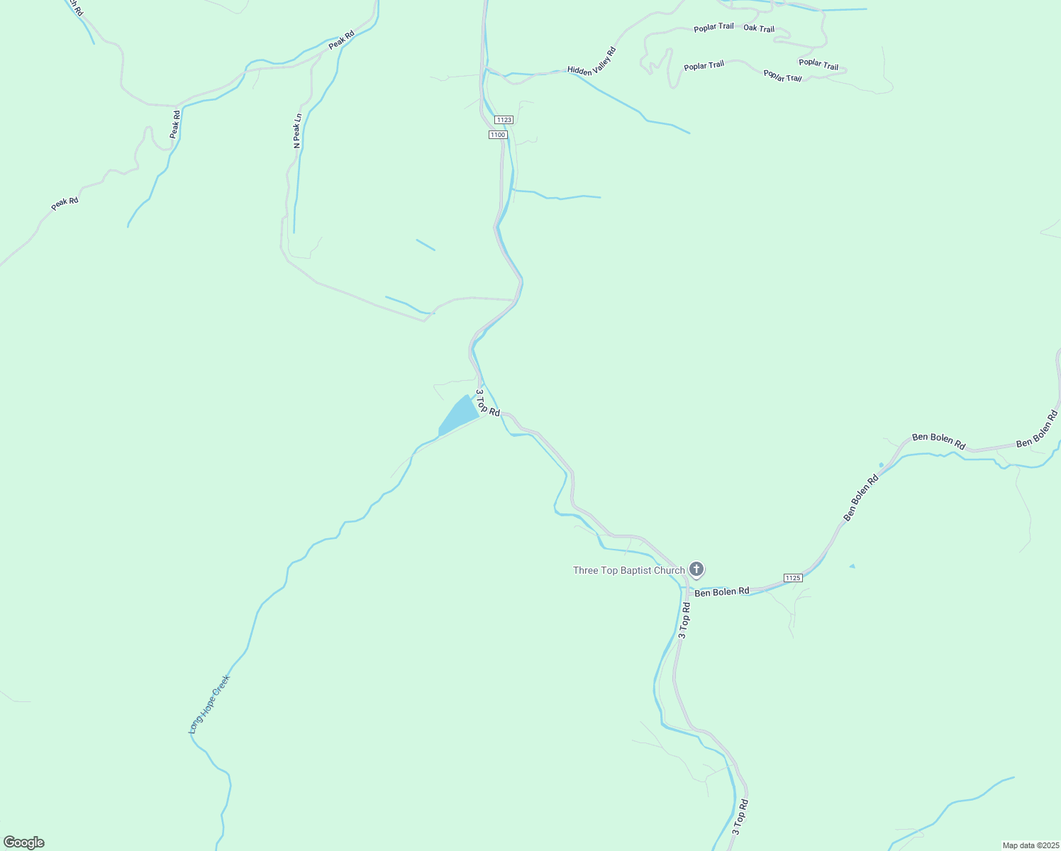 map of restaurants, bars, coffee shops, grocery stores, and more near 2395 3 Top Road in Creston
