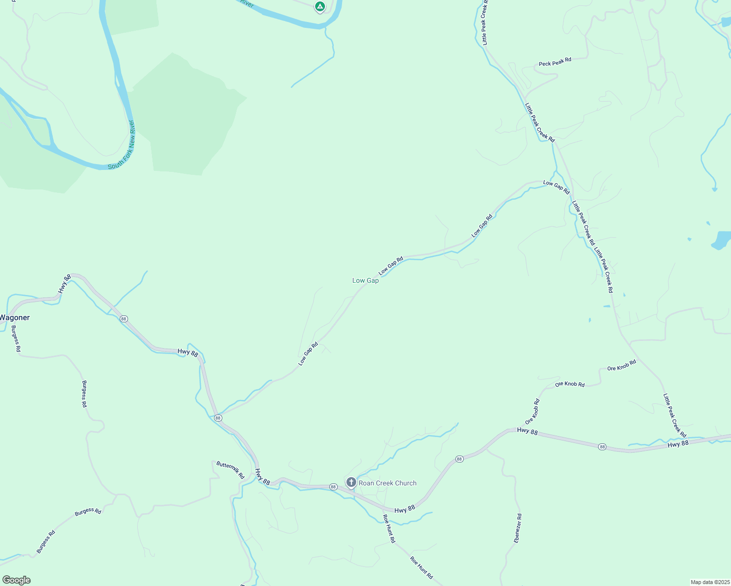 map of restaurants, bars, coffee shops, grocery stores, and more near 1098 Low Gap Road in Jefferson